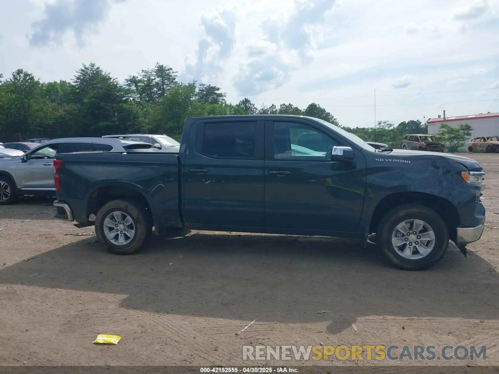 13 Photograph of a damaged car 3GCPACED0SG204739 CHEVROLET SILVERADO 1500 2025
