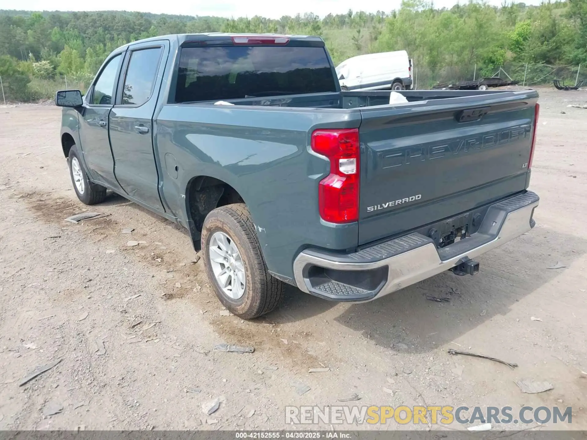 3 Photograph of a damaged car 3GCPACED0SG204739 CHEVROLET SILVERADO 1500 2025