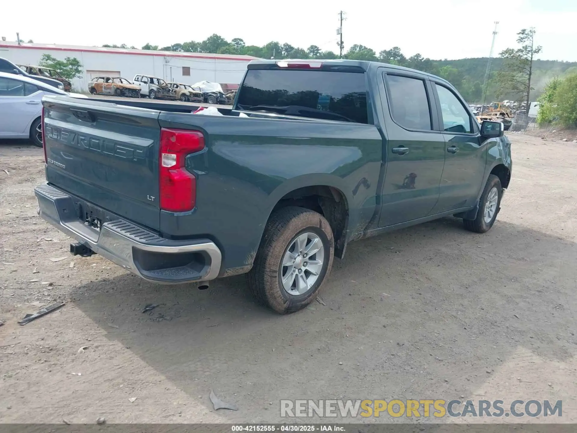 4 Photograph of a damaged car 3GCPACED0SG204739 CHEVROLET SILVERADO 1500 2025
