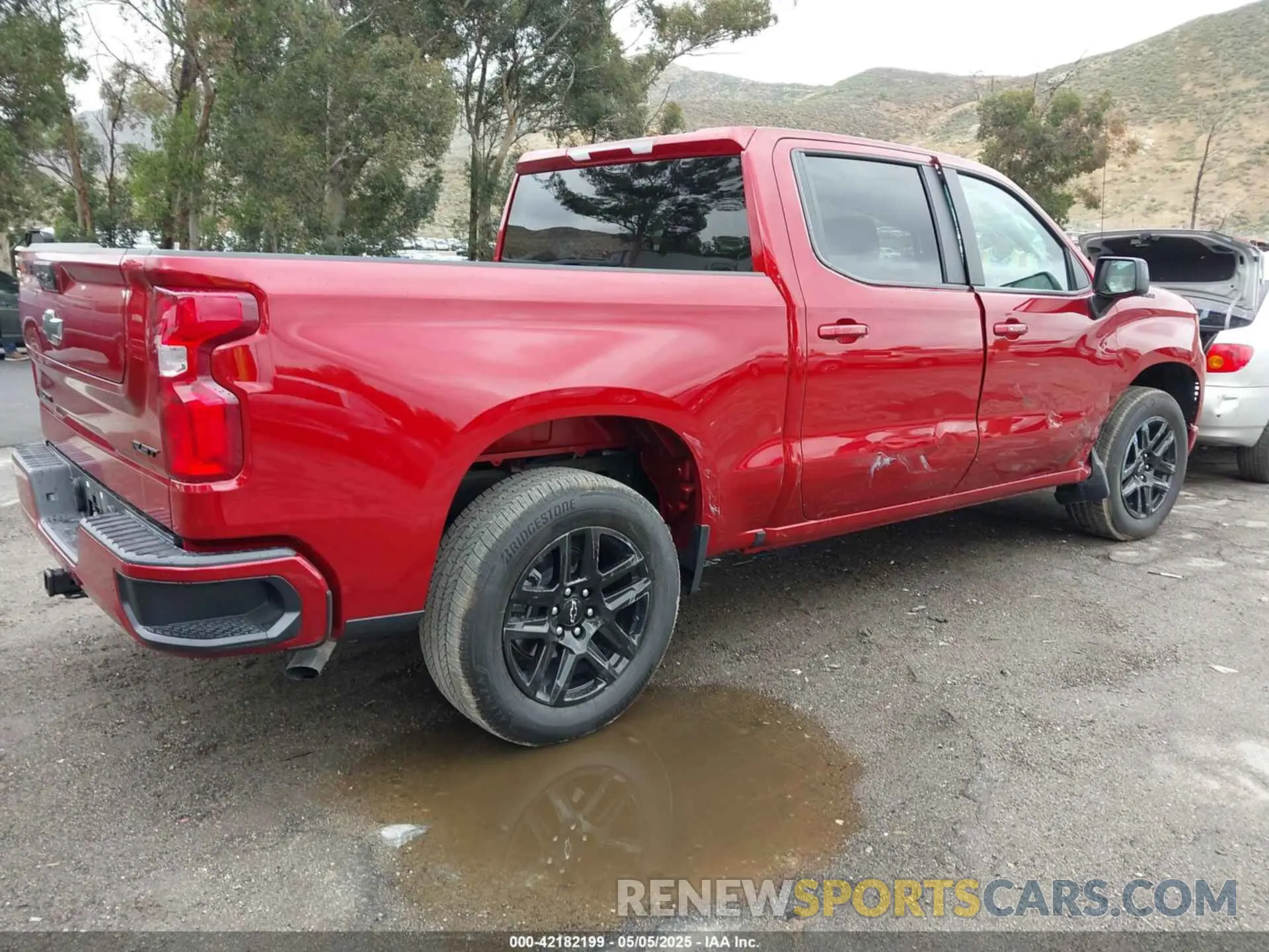 4 Photograph of a damaged car 3GCPADEKXSG184150 CHEVROLET SILVERADO 1500 2025