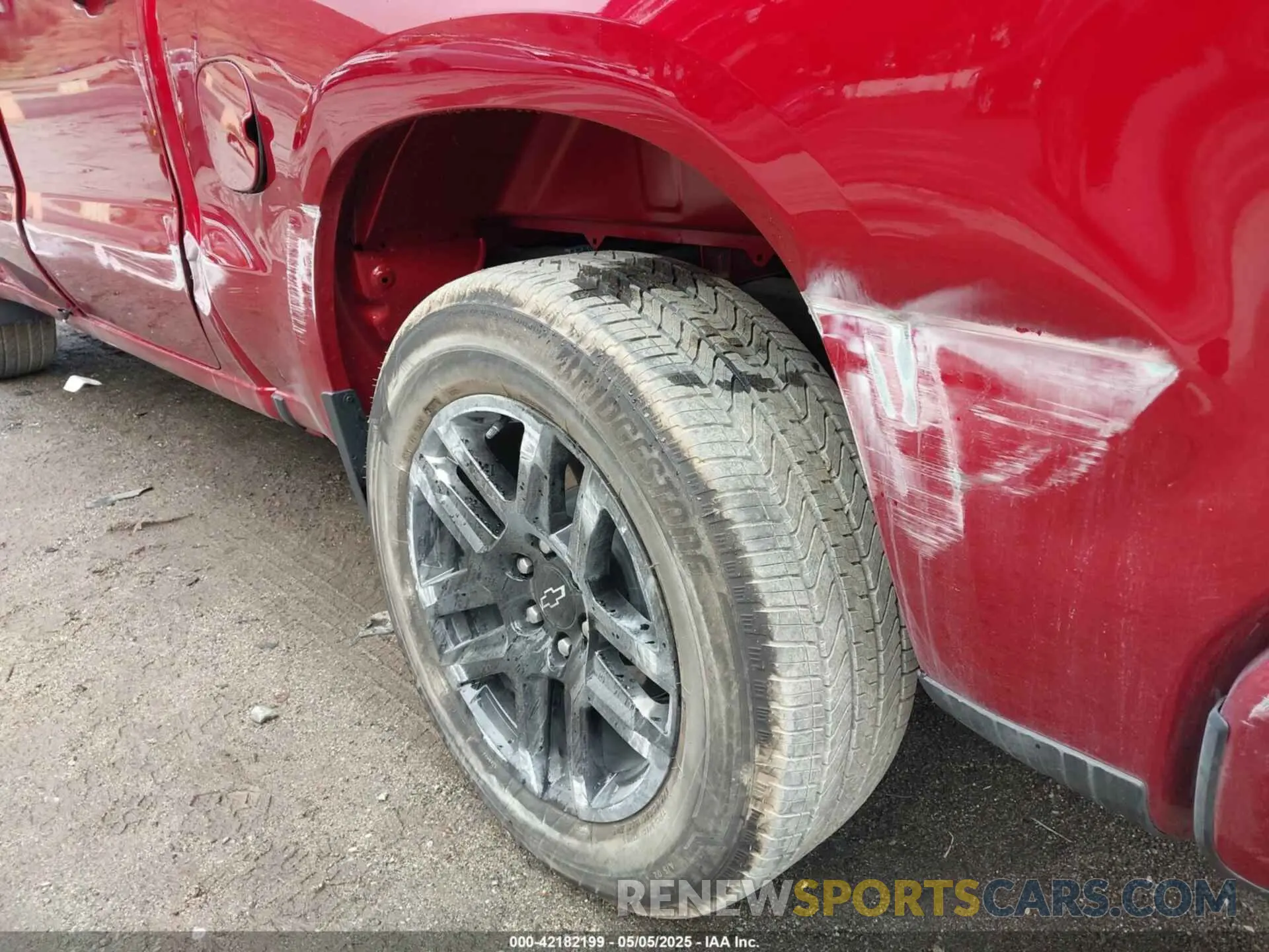 6 Photograph of a damaged car 3GCPADEKXSG184150 CHEVROLET SILVERADO 1500 2025