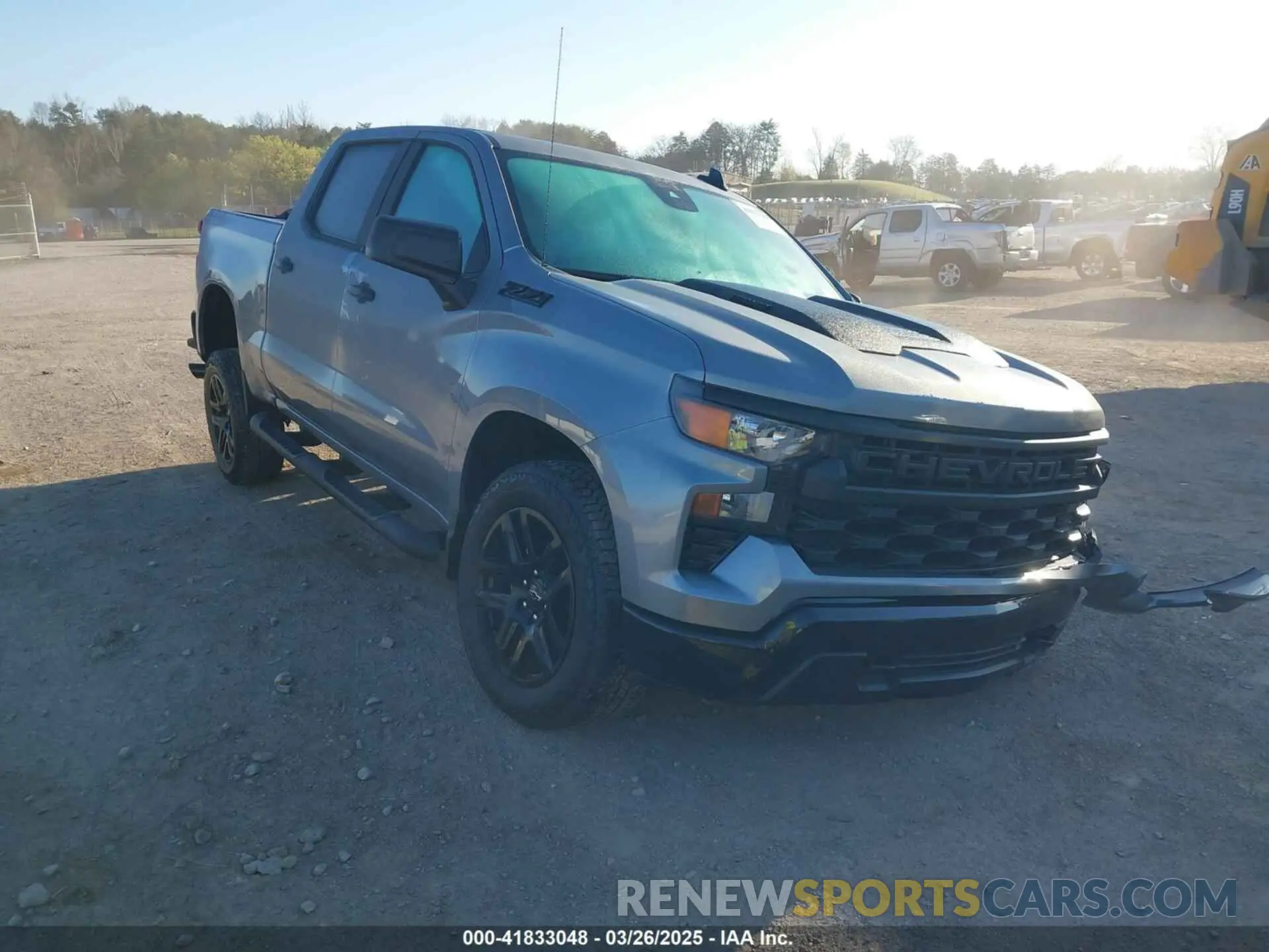 1 Photograph of a damaged car 3GCPKCEK4SG161597 CHEVROLET SILVERADO 1500 2025