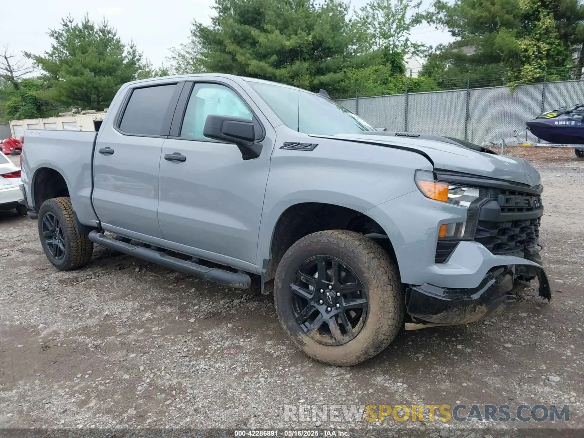 1 Photograph of a damaged car 3GCPKCEK5SG187190 CHEVROLET SILVERADO 1500 2025