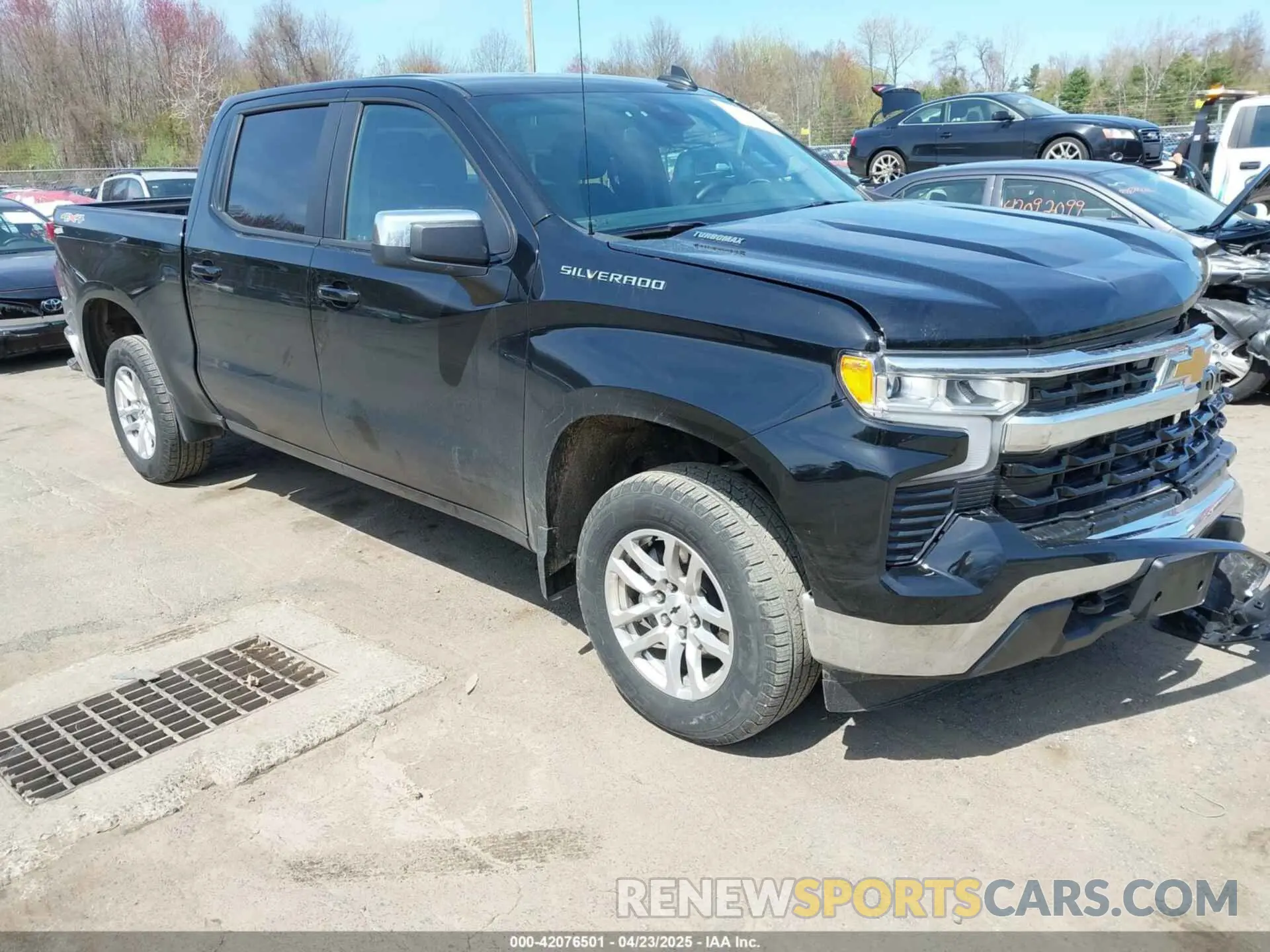 1 Photograph of a damaged car 3GCPKKEK7SG101078 CHEVROLET SILVERADO 1500 2025