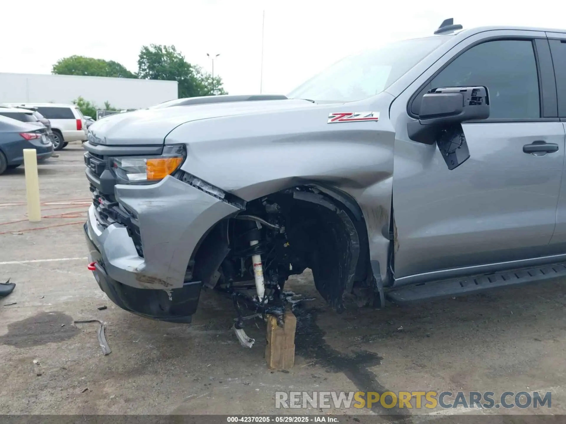 6 Photograph of a damaged car 3GCUKCED0SG208192 CHEVROLET SILVERADO 1500 2025