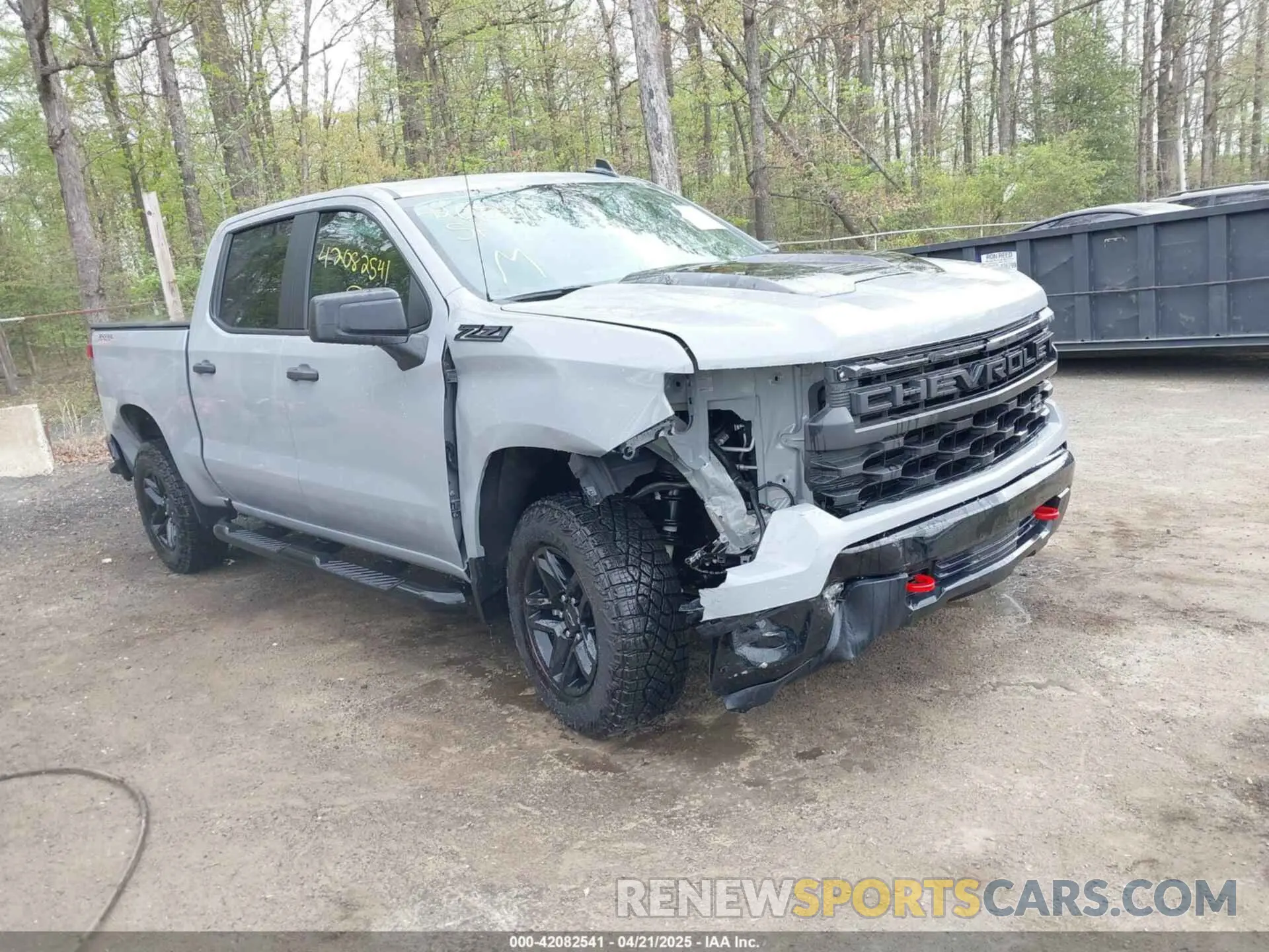 1 Photograph of a damaged car 3GCUKCED6SG110946 CHEVROLET SILVERADO 1500 2025