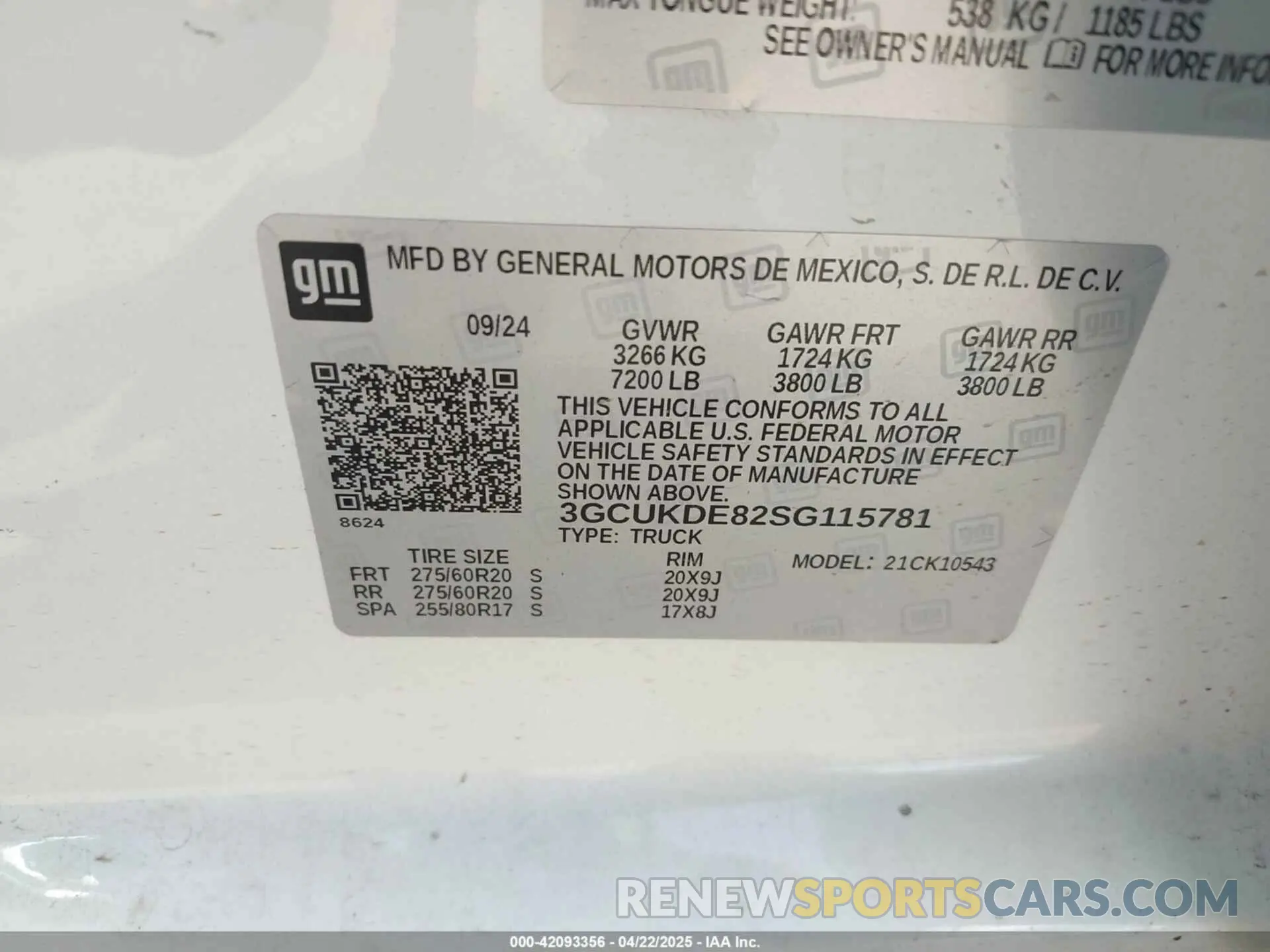 9 Photograph of a damaged car 3GCUKDE82SG115781 CHEVROLET SILVERADO 1500 2025