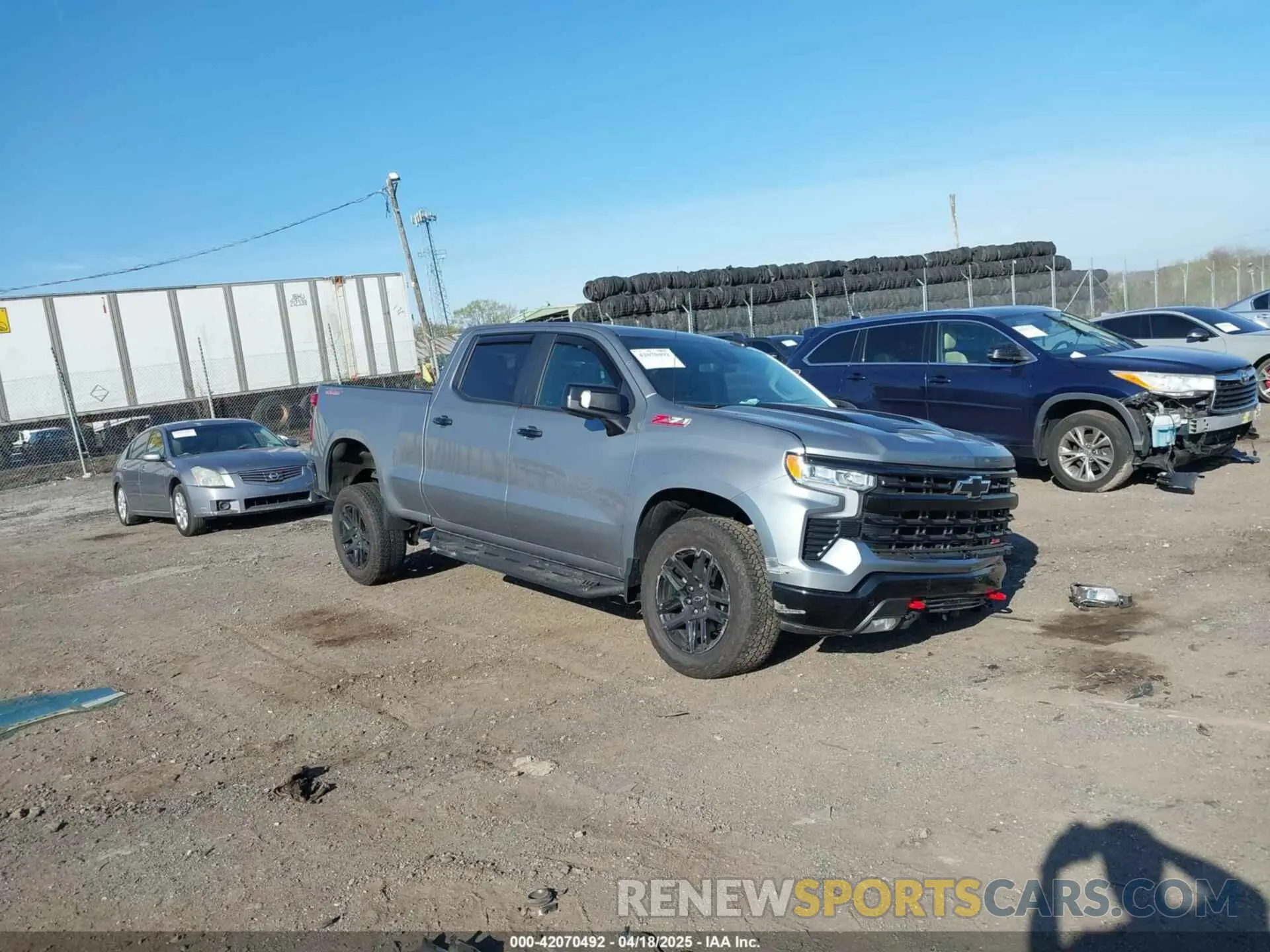 1 Photograph of a damaged car 3GCUKFED7SG169683 CHEVROLET SILVERADO 1500 2025