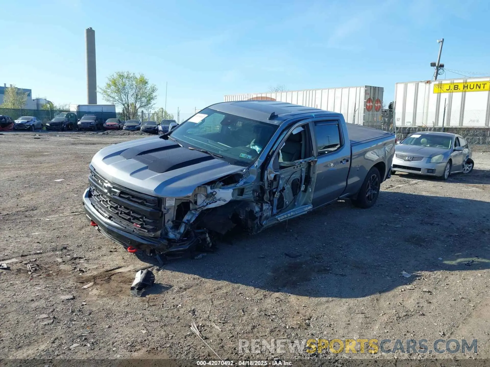 2 Photograph of a damaged car 3GCUKFED7SG169683 CHEVROLET SILVERADO 1500 2025