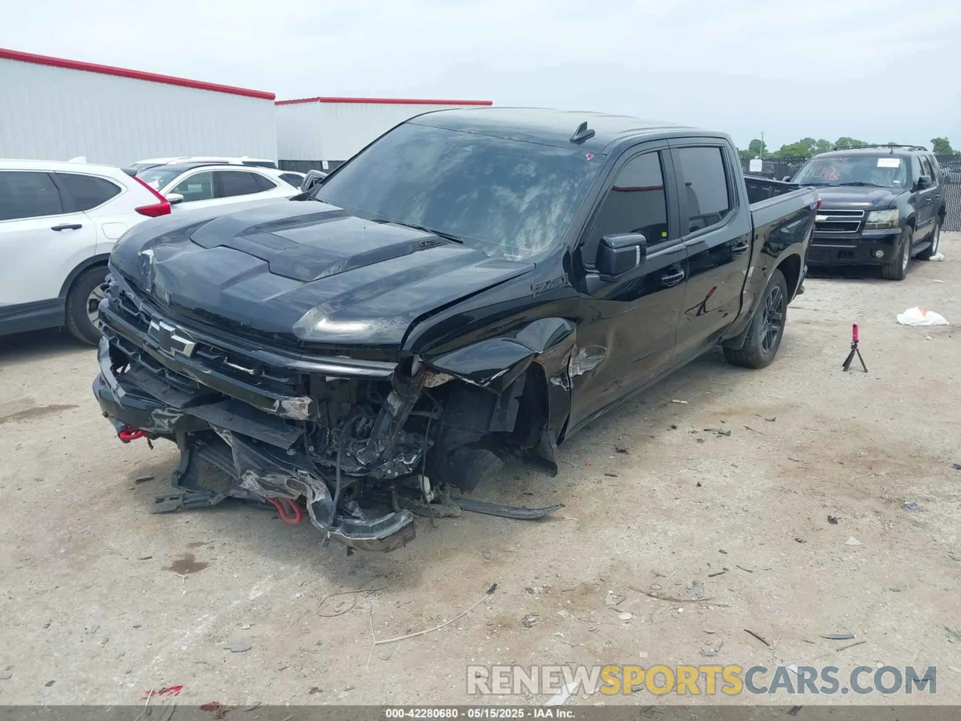 2 Photograph of a damaged car 3GCUKFEL1SG202071 CHEVROLET SILVERADO 1500 2025