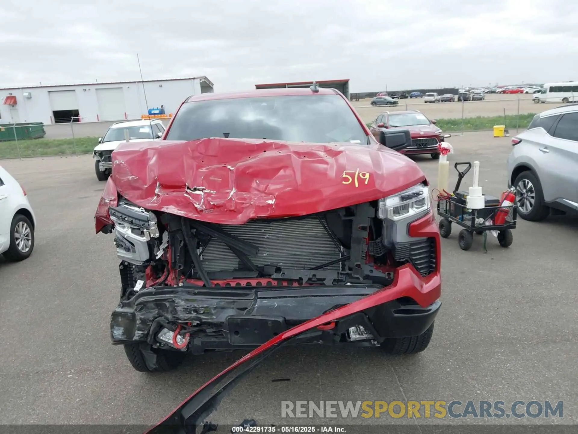 12 Photograph of a damaged car 3GCUKFEL3SG226064 CHEVROLET SILVERADO 1500 2025