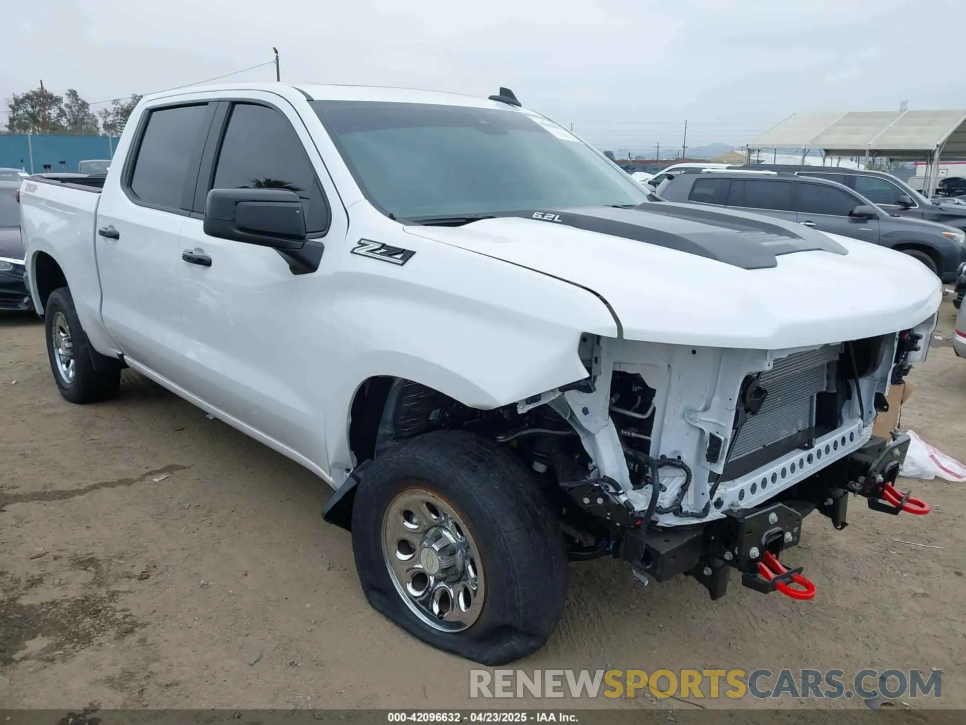 1 Photograph of a damaged car 3GCUKFEL9SG224626 CHEVROLET SILVERADO 1500 2025