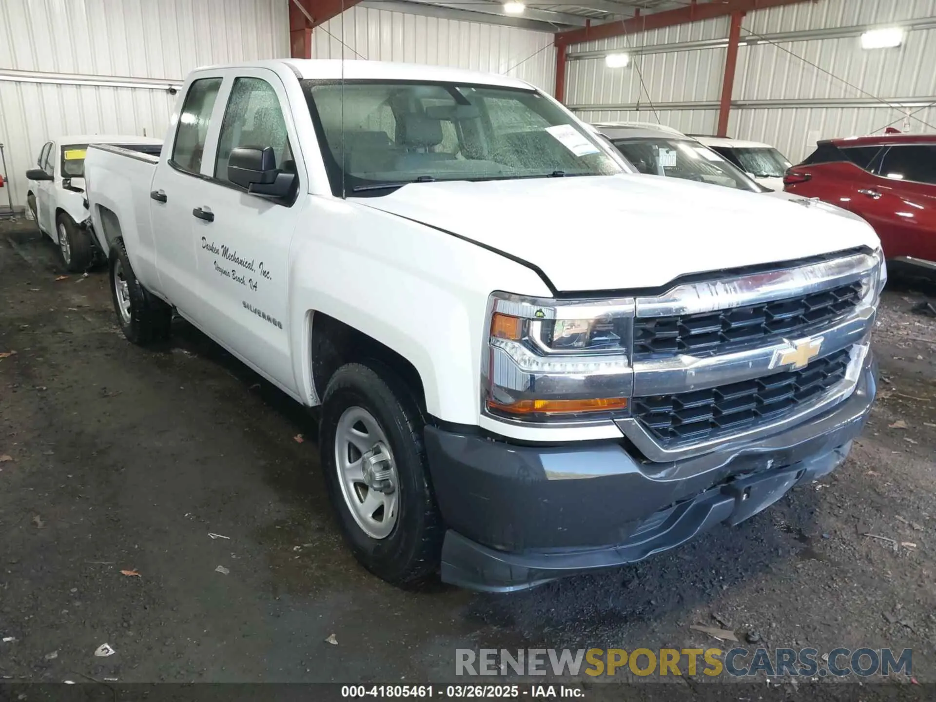 1 Photograph of a damaged car 2GCRCNEC2K1178319 CHEVROLET SILVERADO 1500 LD 2019