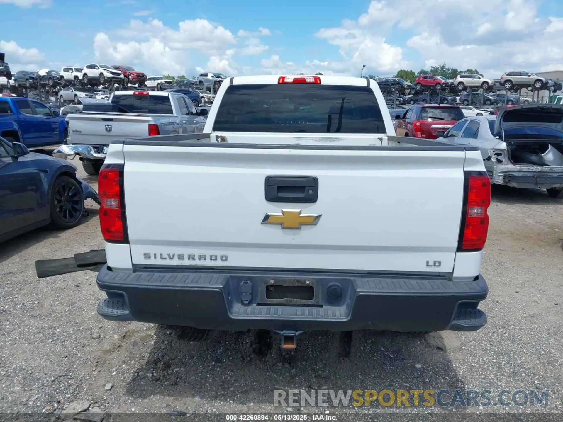 16 Photograph of a damaged car 2GCRCNEC9K1127173 CHEVROLET SILVERADO 1500 LD 2019