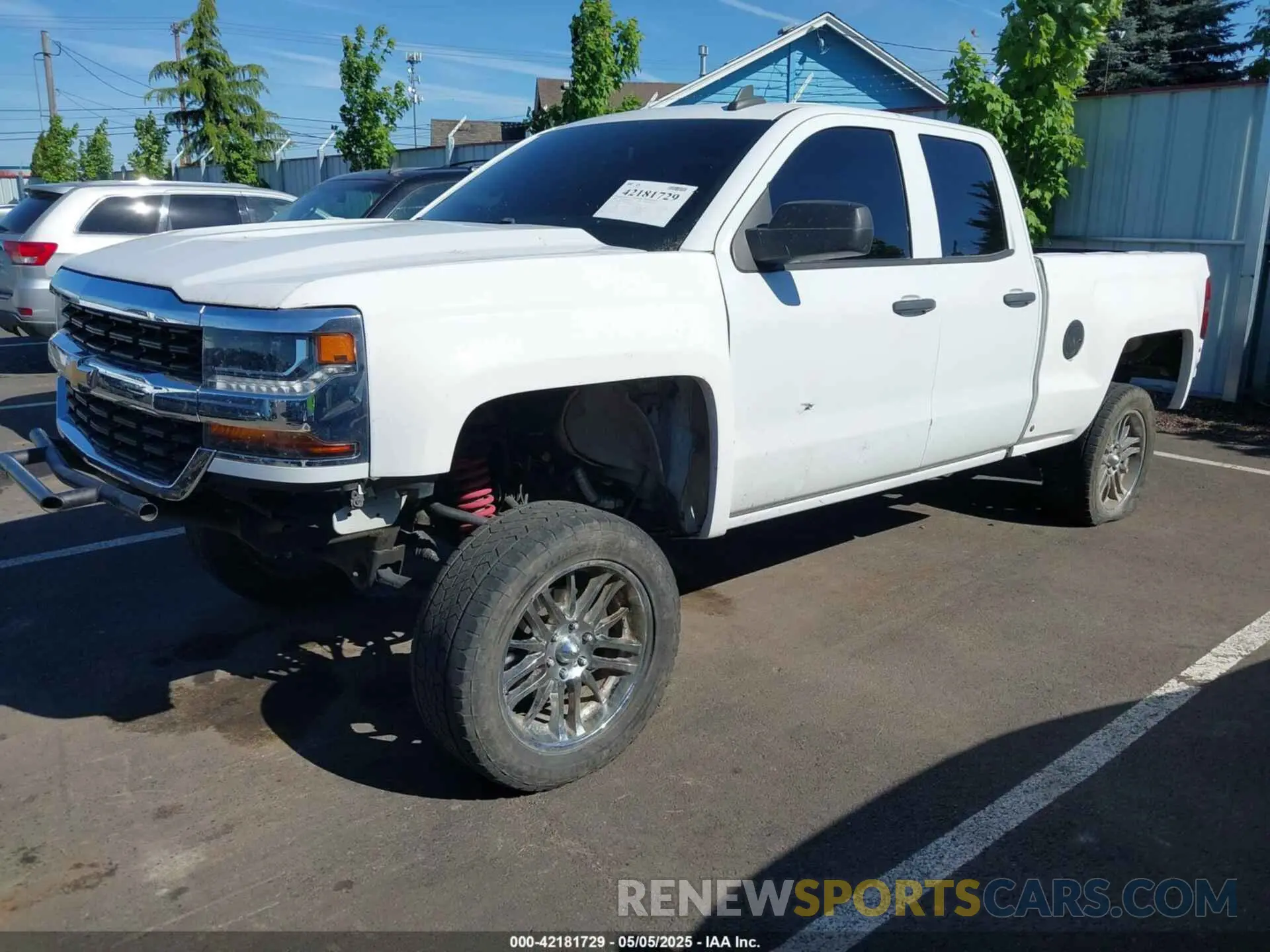 2 Photograph of a damaged car 2GCRCNECXK1243420 CHEVROLET SILVERADO 1500 LD 2019