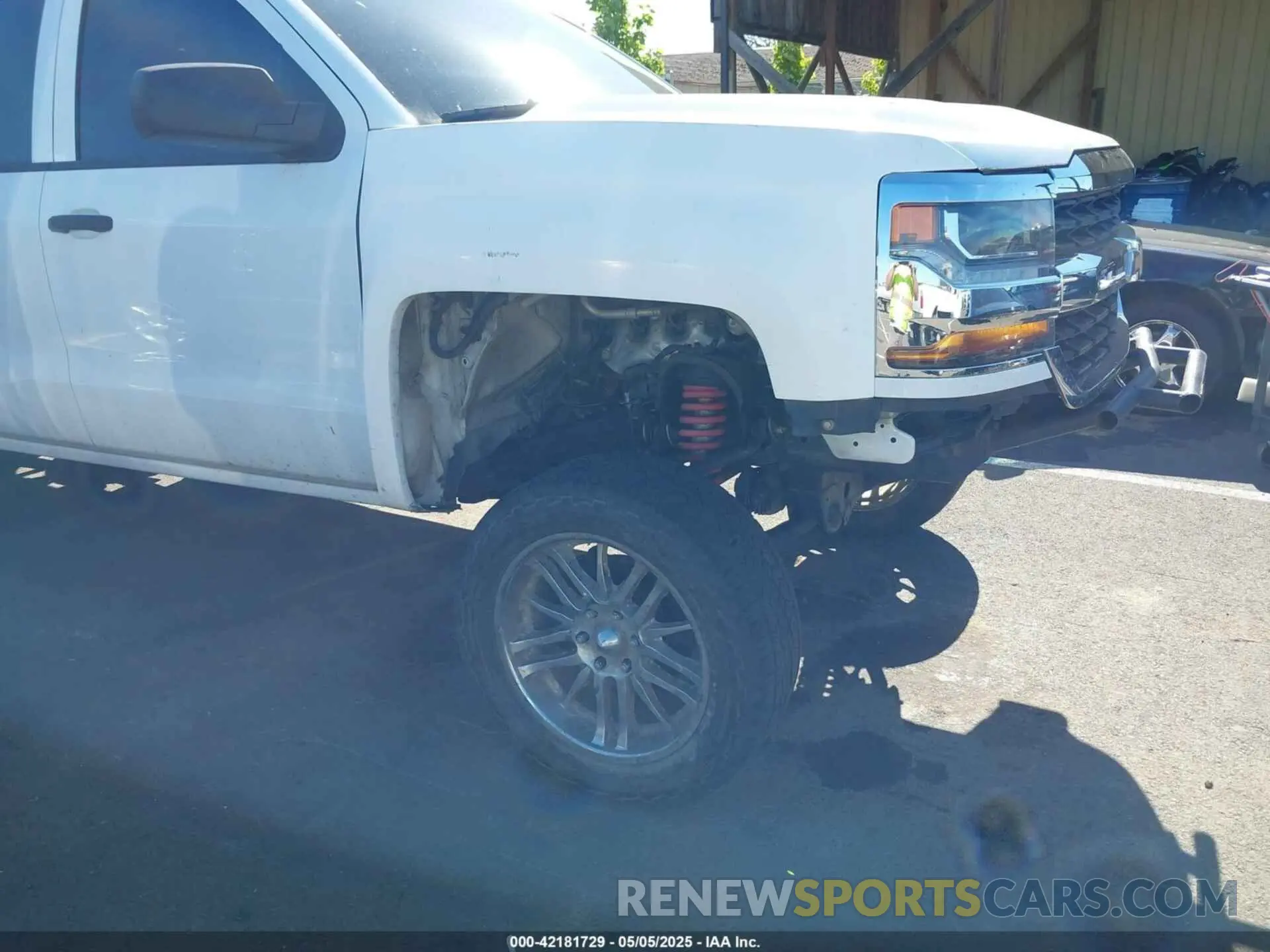 6 Photograph of a damaged car 2GCRCNECXK1243420 CHEVROLET SILVERADO 1500 LD 2019