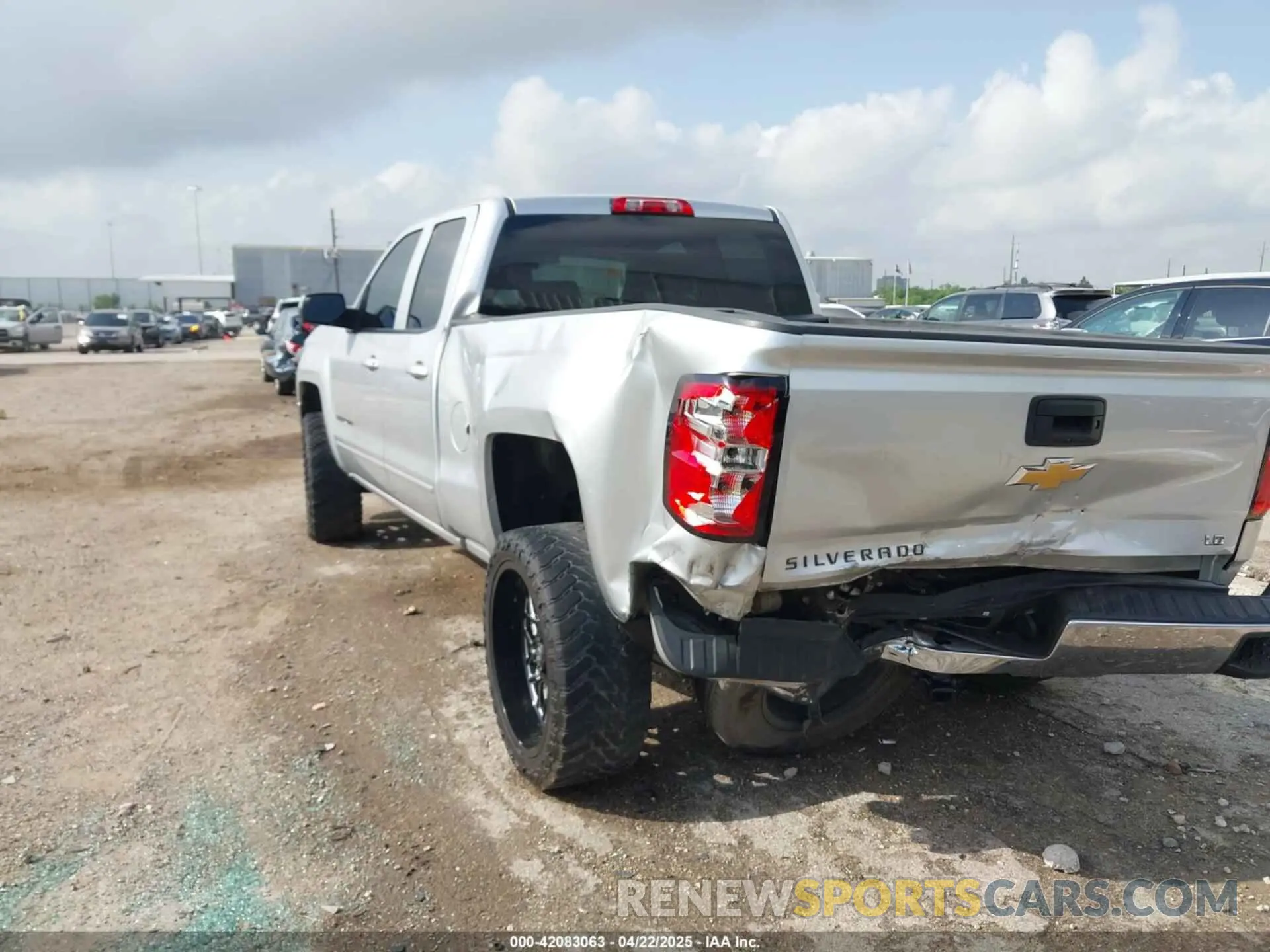 3 Photograph of a damaged car 2GCRCPEC1K1123744 CHEVROLET SILVERADO 1500 LD 2019