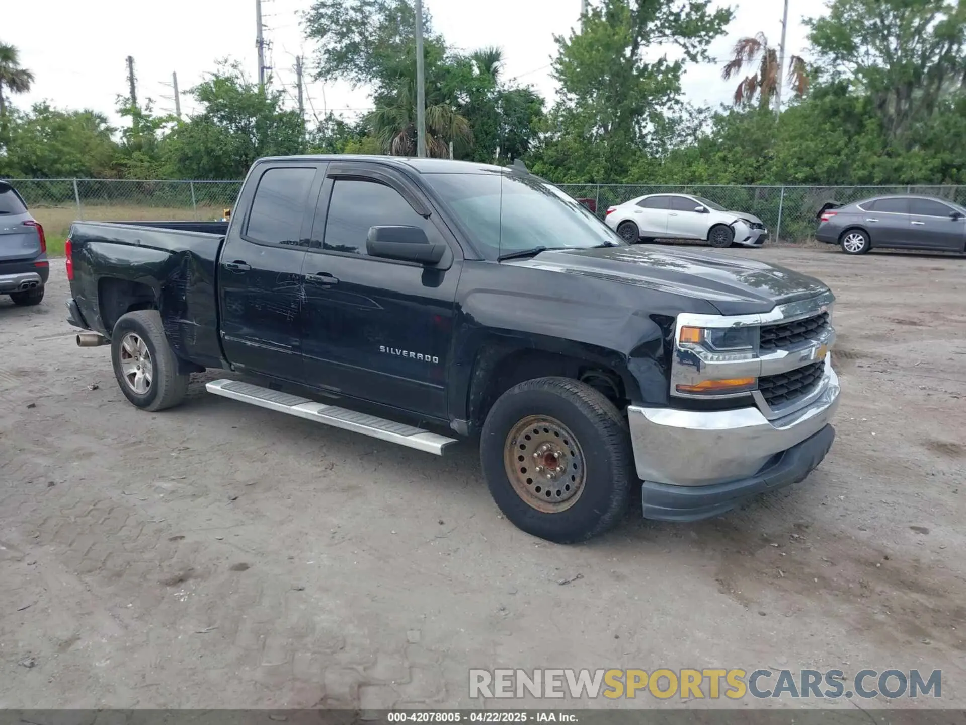1 Photograph of a damaged car 2GCRCPEC5K1126338 CHEVROLET SILVERADO 1500 LD 2019