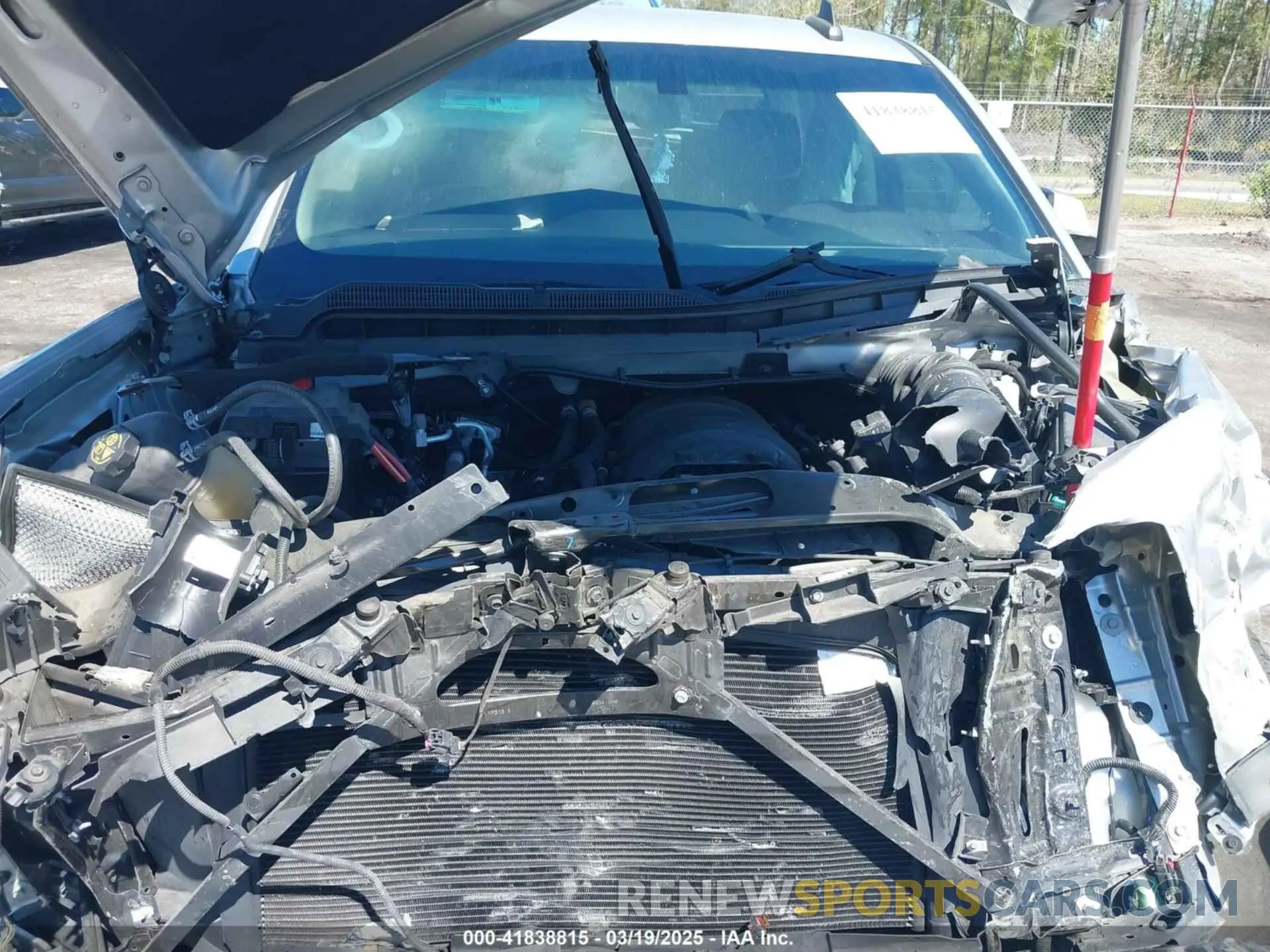 10 Photograph of a damaged car 2GCRCPEC5K1150056 CHEVROLET SILVERADO 1500 LD 2019
