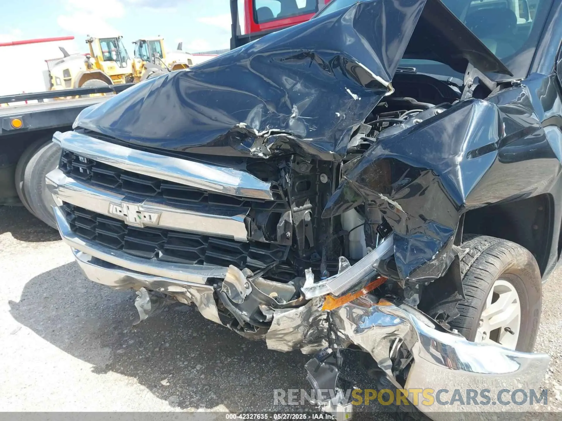 6 Photograph of a damaged car 2GCRCPEC6K1208188 CHEVROLET SILVERADO 1500 LD 2019