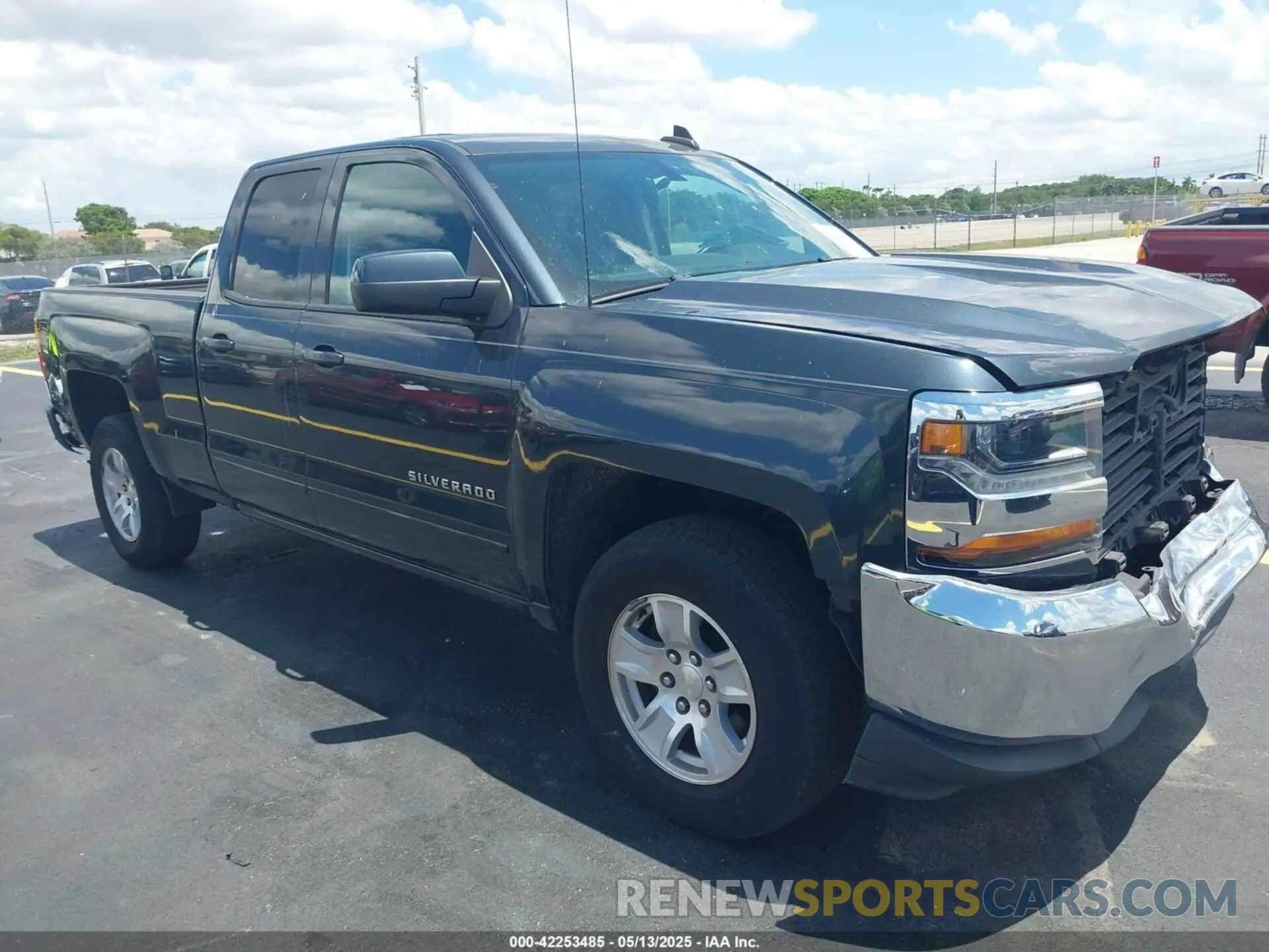 1 Photograph of a damaged car 2GCRCPEC9K1151906 CHEVROLET SILVERADO 1500 LD 2019