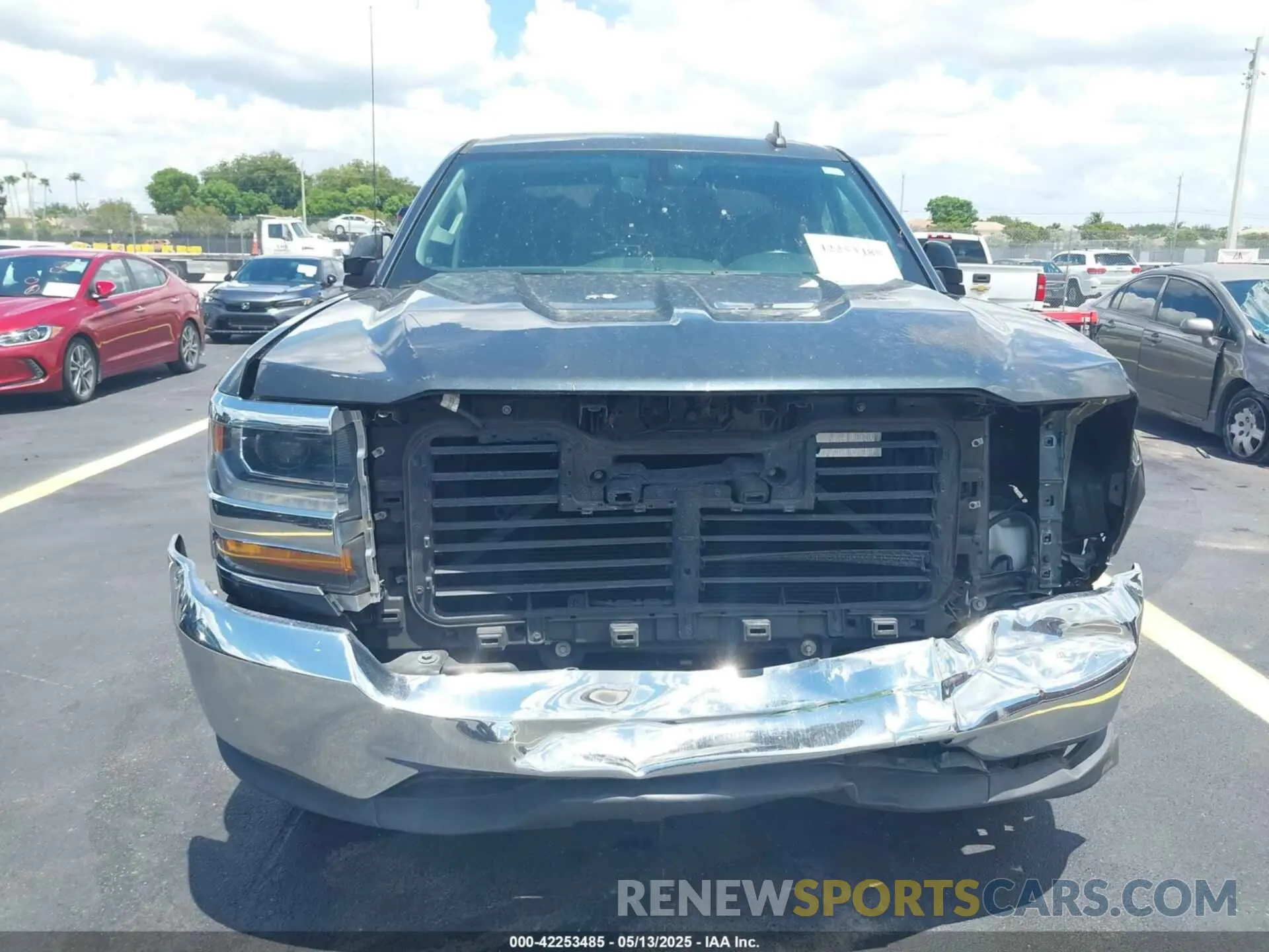 6 Photograph of a damaged car 2GCRCPEC9K1151906 CHEVROLET SILVERADO 1500 LD 2019