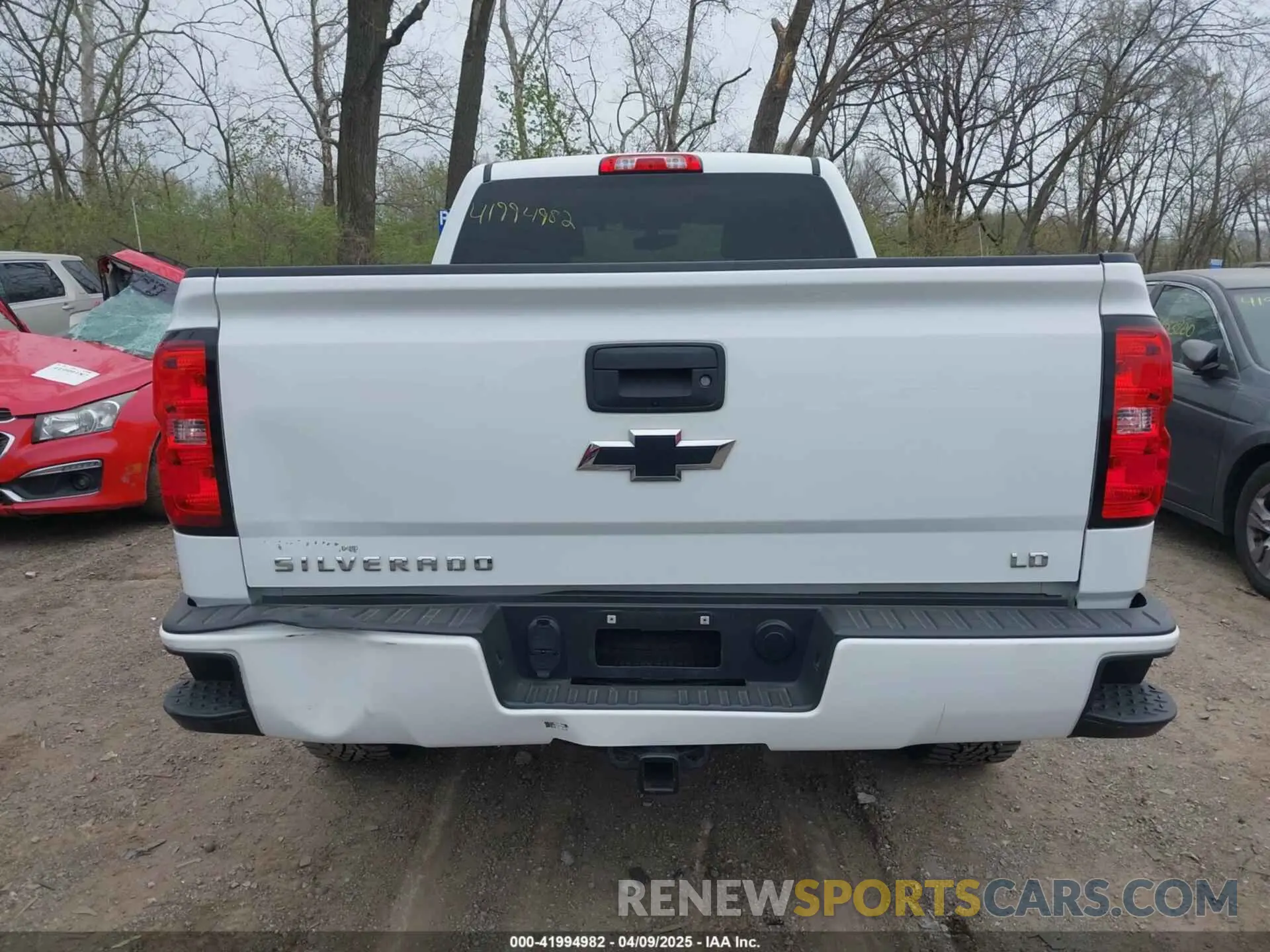 16 Photograph of a damaged car 2GCVKMEC2K1185573 CHEVROLET SILVERADO 1500 LD 2019