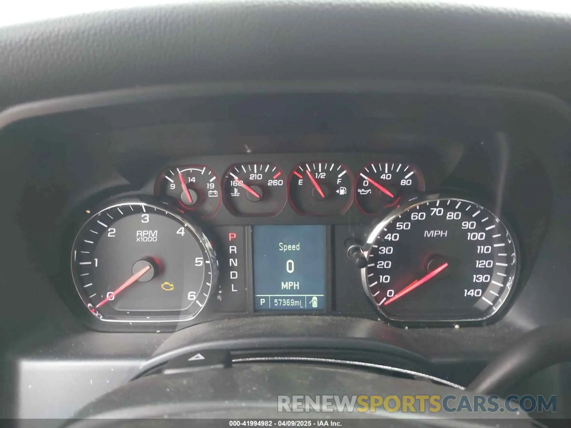 7 Photograph of a damaged car 2GCVKMEC2K1185573 CHEVROLET SILVERADO 1500 LD 2019