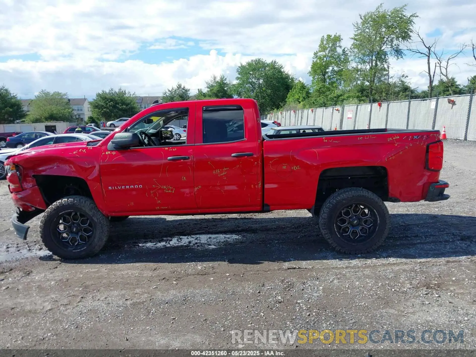 14 Photograph of a damaged car 2GCVKMEC4K1203457 CHEVROLET SILVERADO 1500 LD 2019