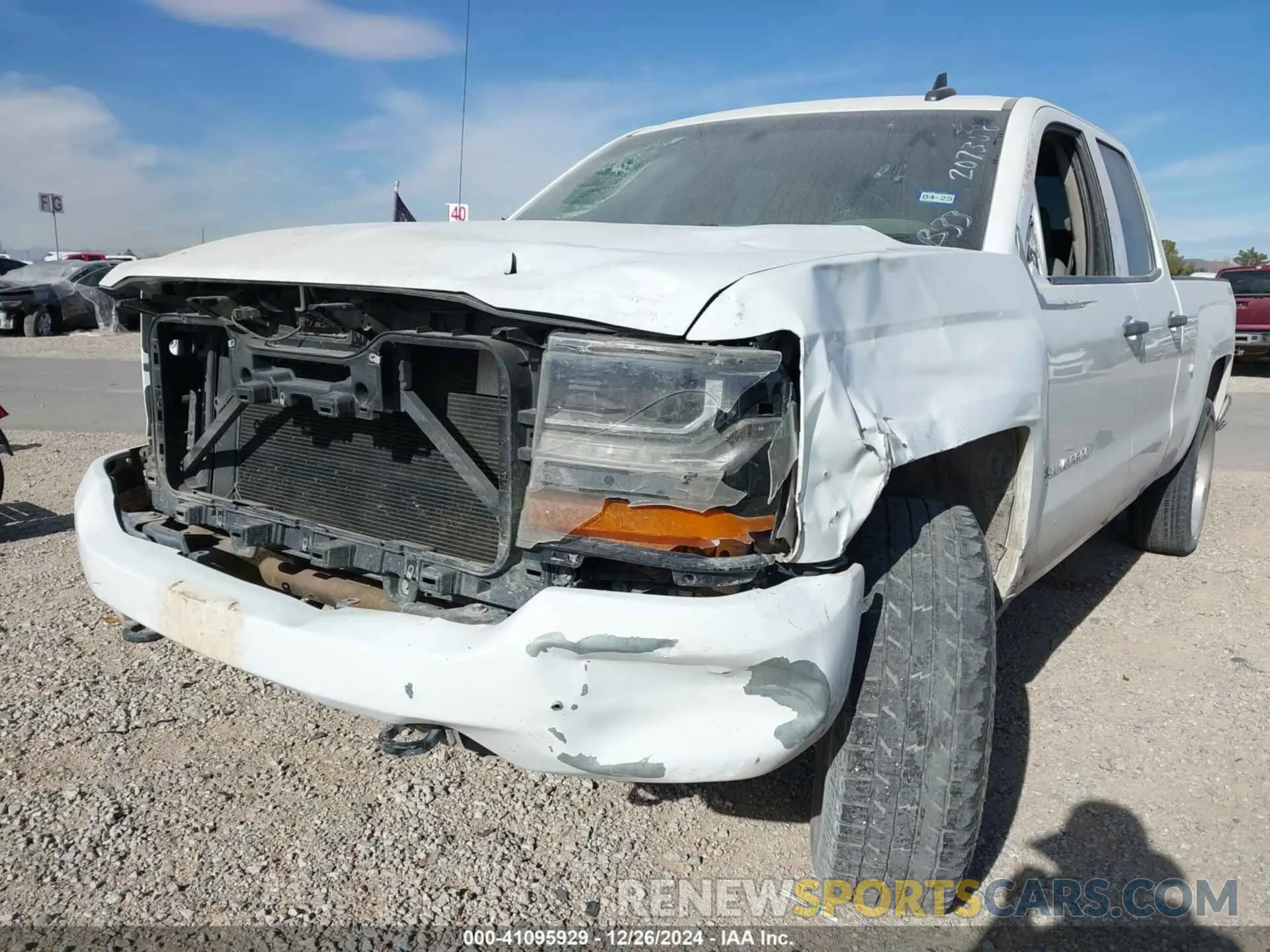 6 Photograph of a damaged car 2GCVKMEC4K1231145 CHEVROLET SILVERADO 1500 LD 2019