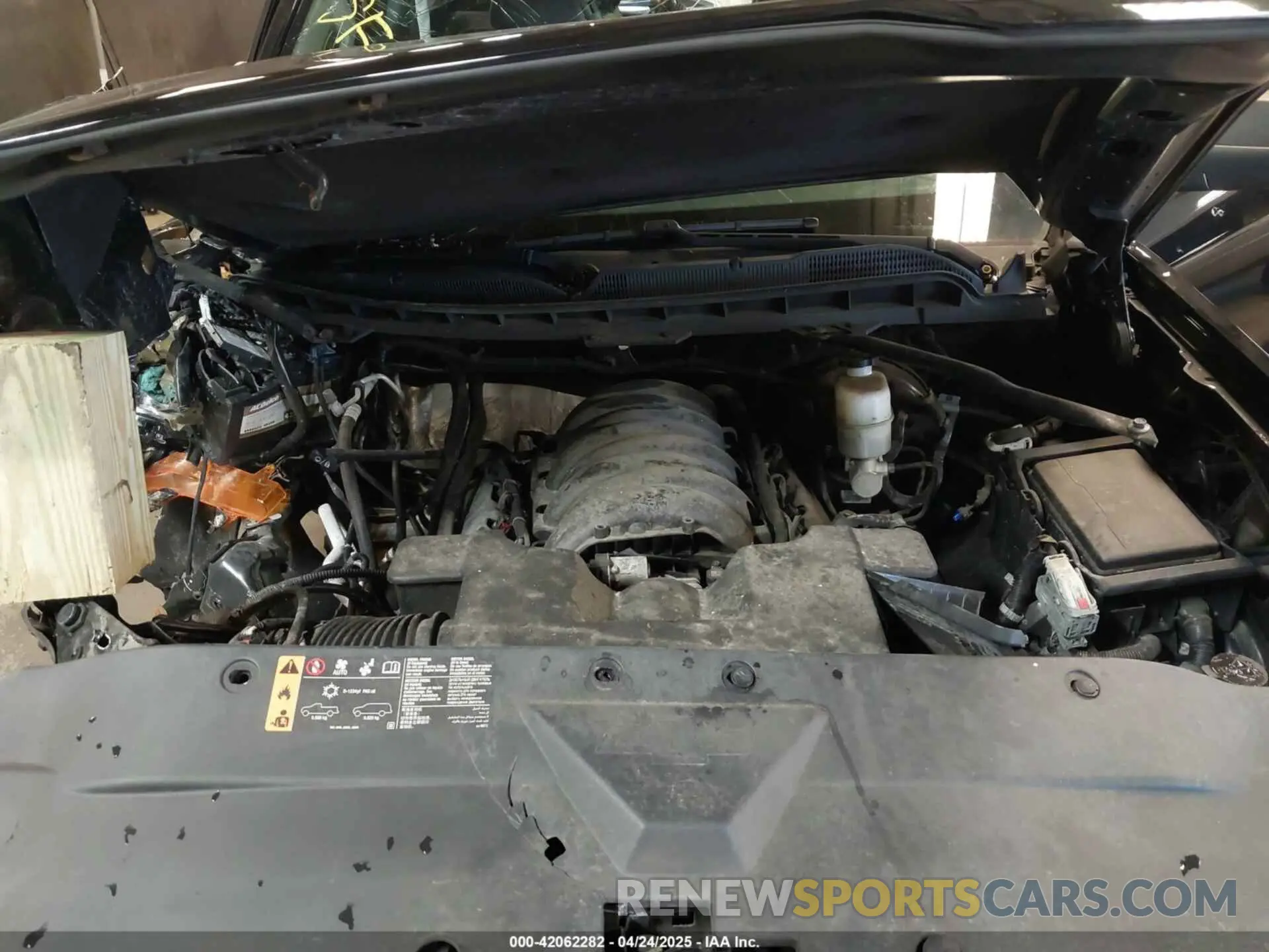 10 Photograph of a damaged car 2GCVKMEC6K1155234 CHEVROLET SILVERADO 1500 LD 2019