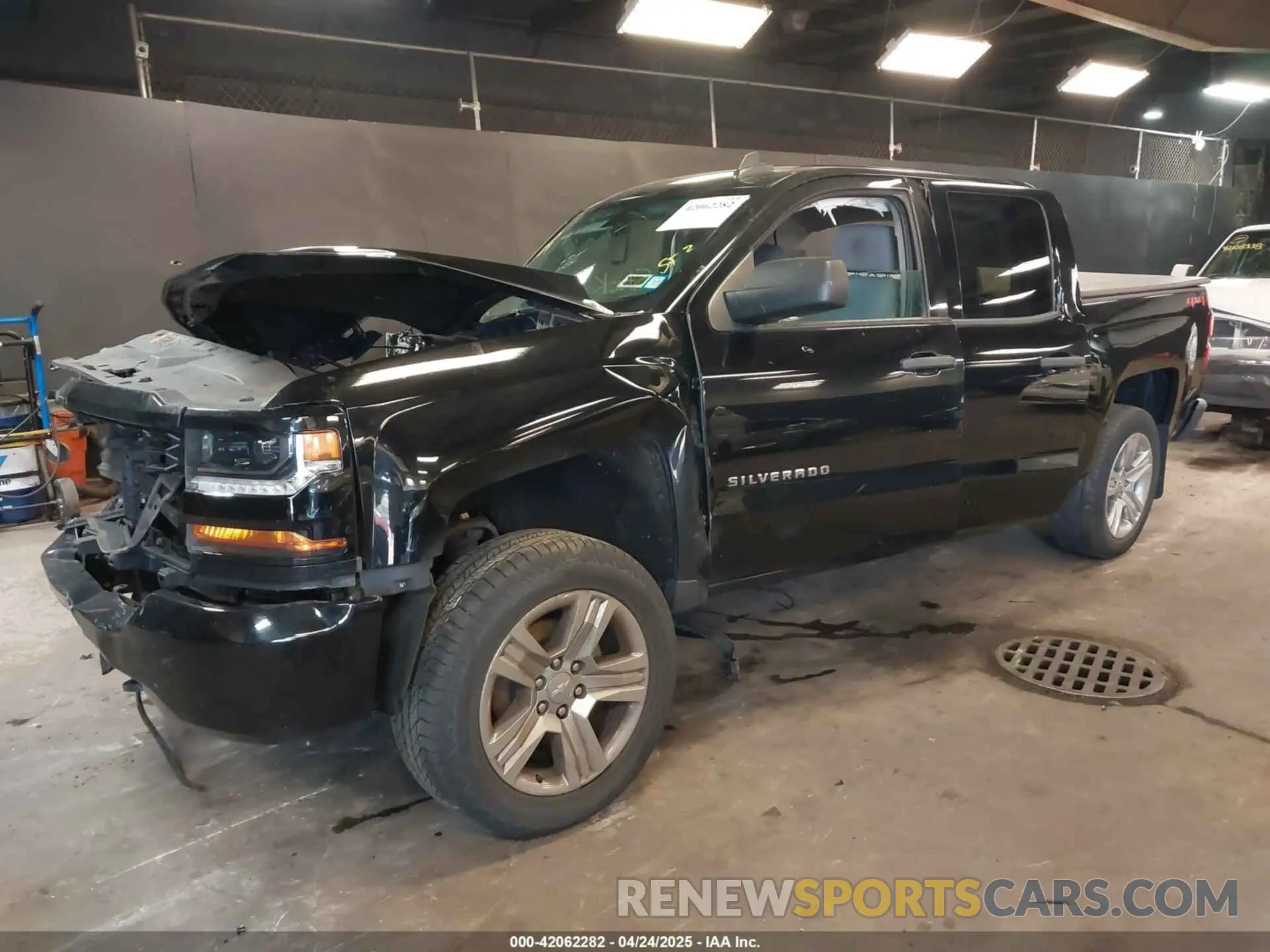 2 Photograph of a damaged car 2GCVKMEC6K1155234 CHEVROLET SILVERADO 1500 LD 2019