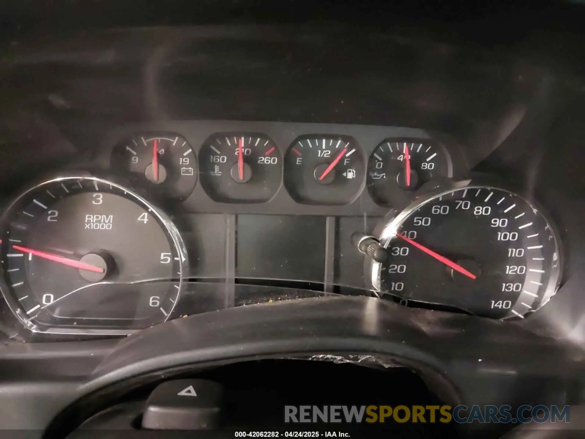 7 Photograph of a damaged car 2GCVKMEC6K1155234 CHEVROLET SILVERADO 1500 LD 2019