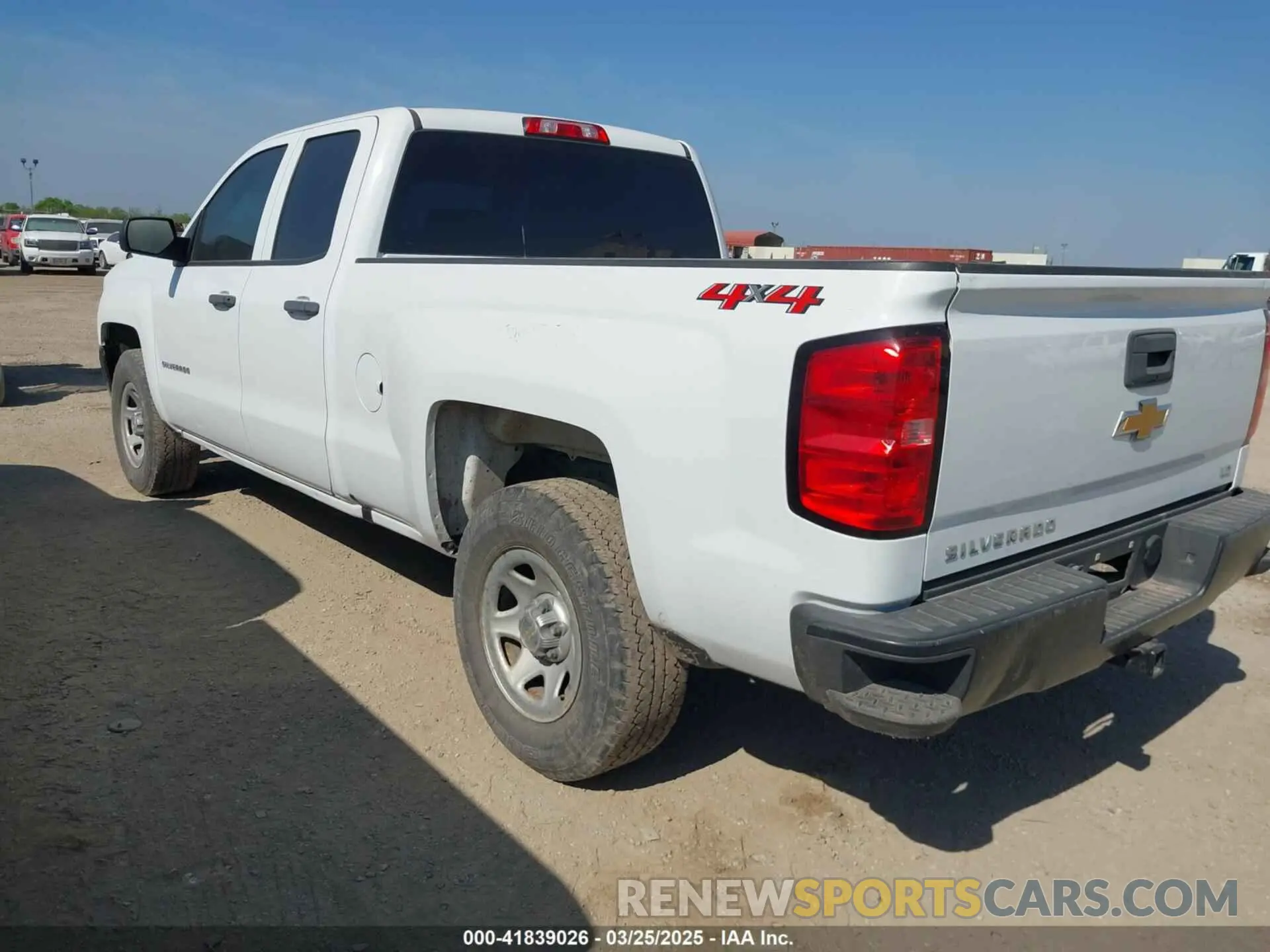 3 Photograph of a damaged car 2GCVKNEC0K1159642 CHEVROLET SILVERADO 1500 LD 2019