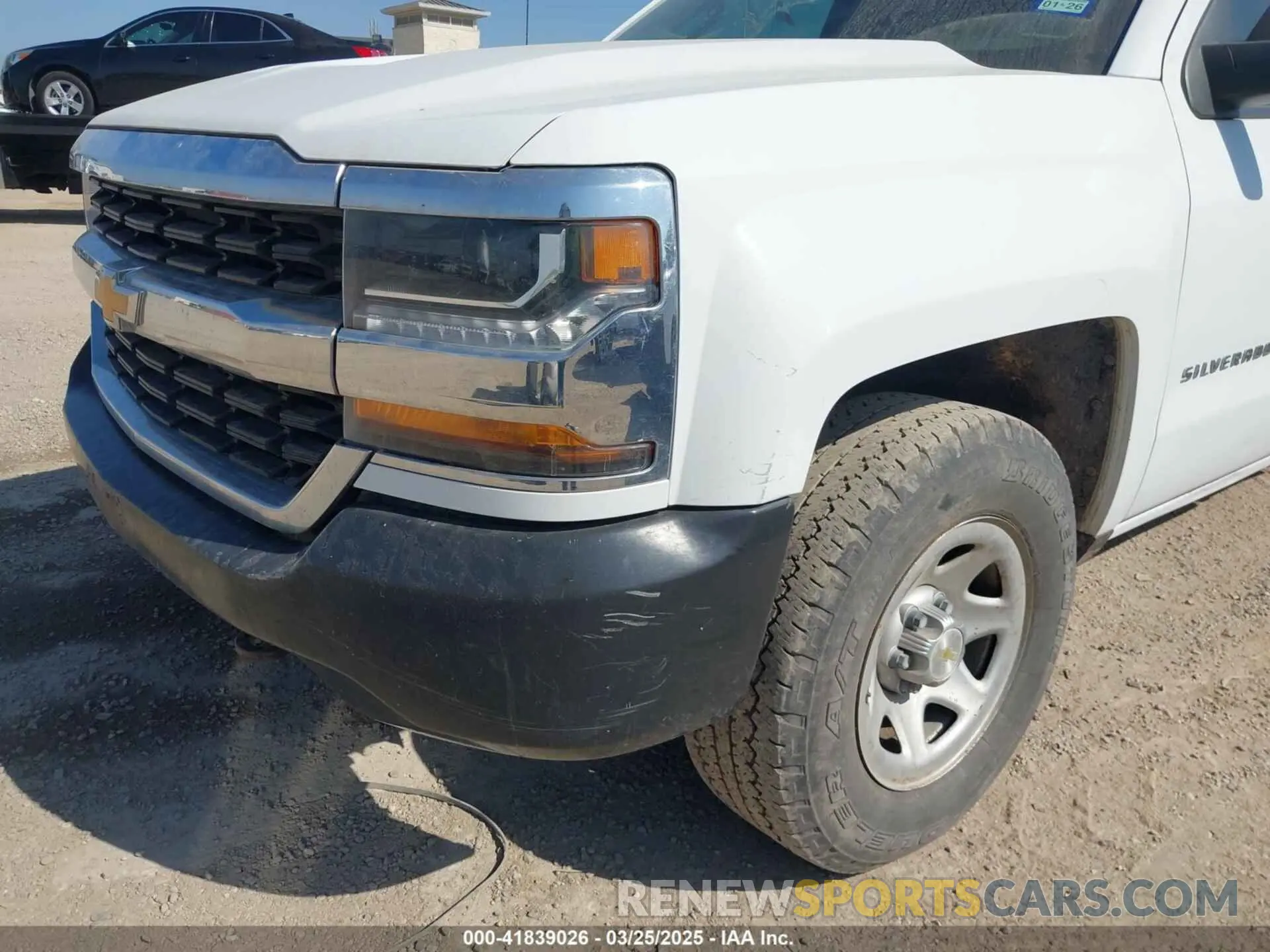 6 Photograph of a damaged car 2GCVKNEC0K1159642 CHEVROLET SILVERADO 1500 LD 2019