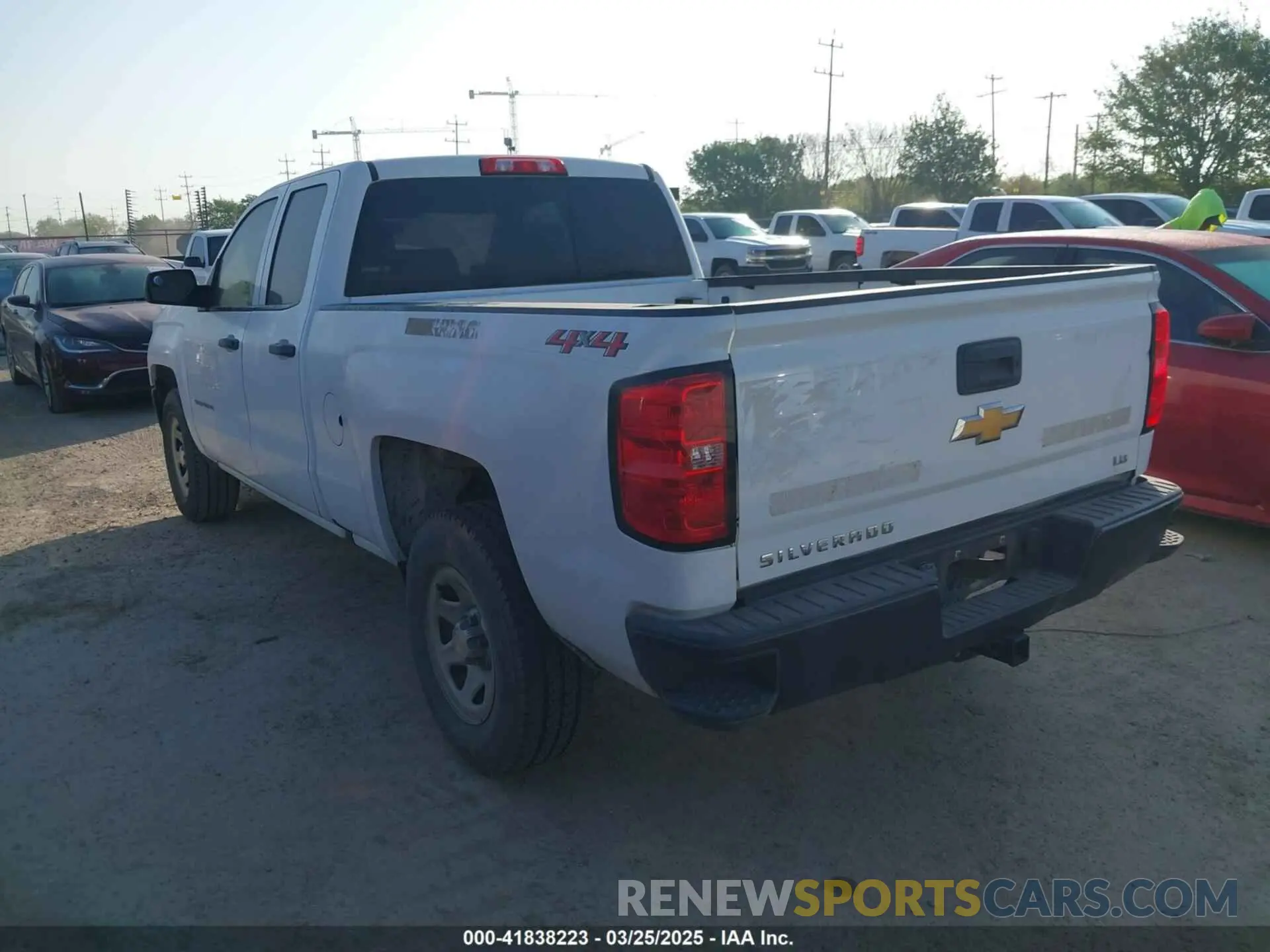 3 Photograph of a damaged car 2GCVKNEC0K1160970 CHEVROLET SILVERADO 1500 LD 2019