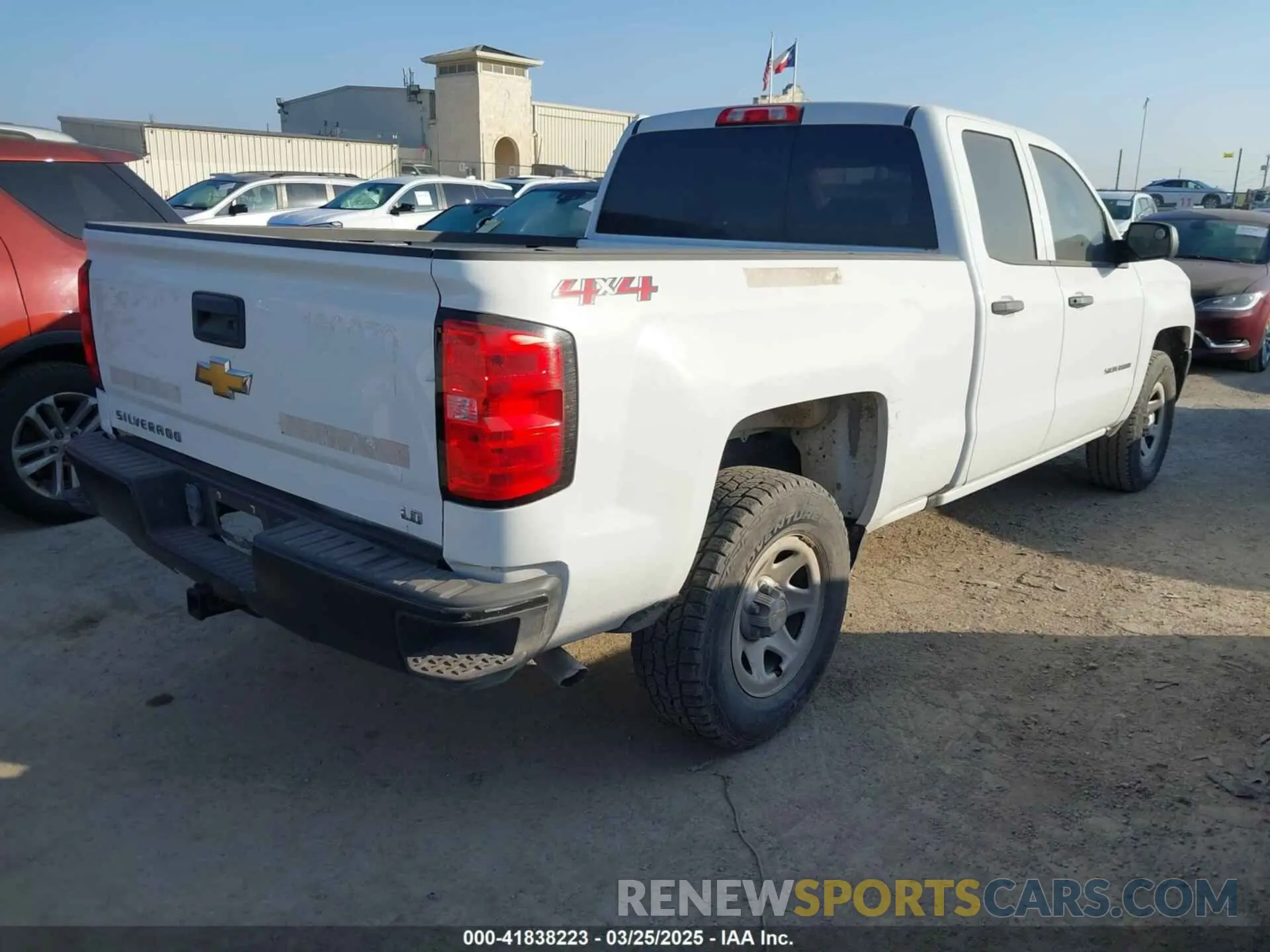 4 Photograph of a damaged car 2GCVKNEC0K1160970 CHEVROLET SILVERADO 1500 LD 2019