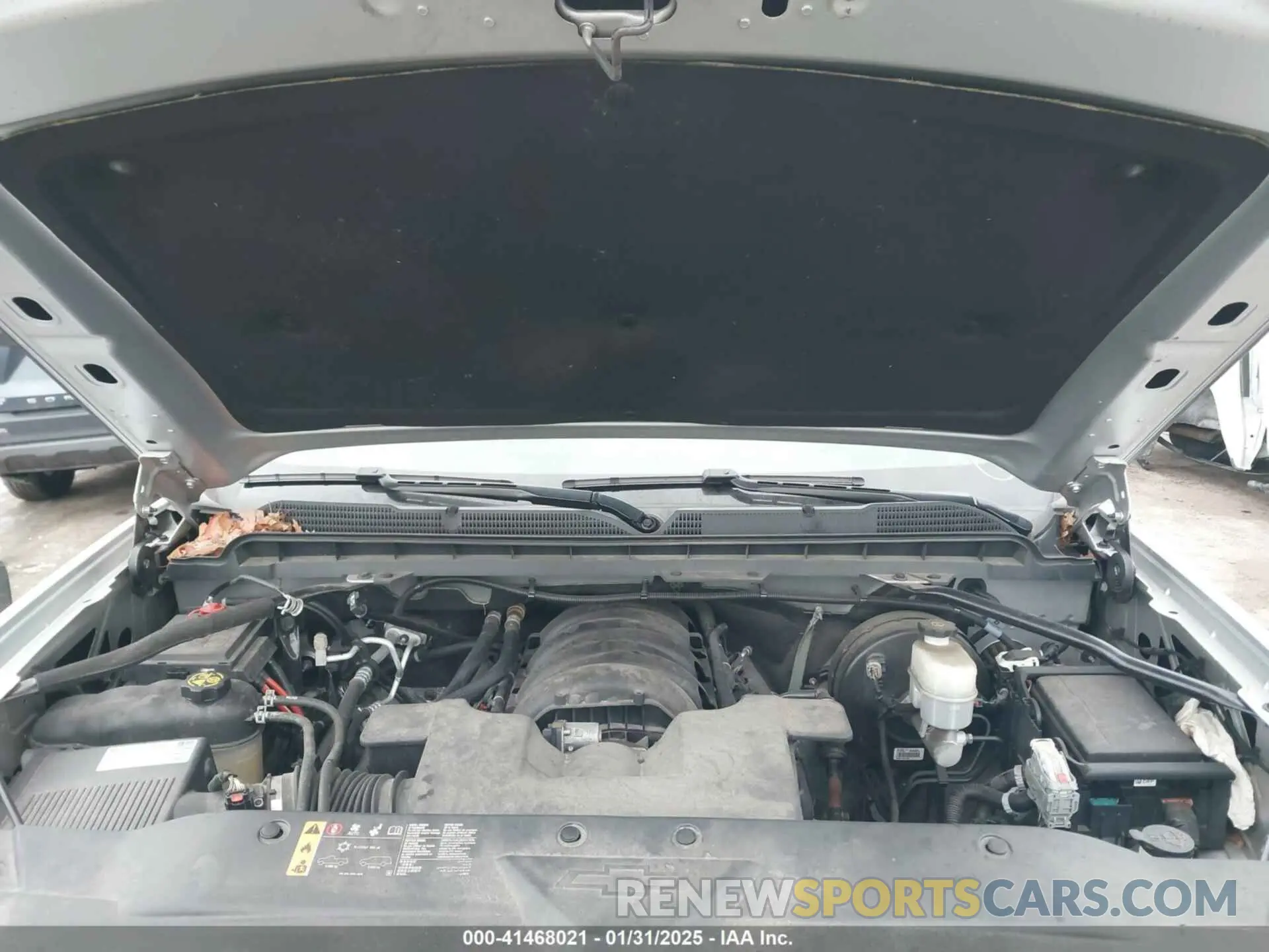 10 Photograph of a damaged car 2GCVKNEC1K1126472 CHEVROLET SILVERADO 1500 LD 2019