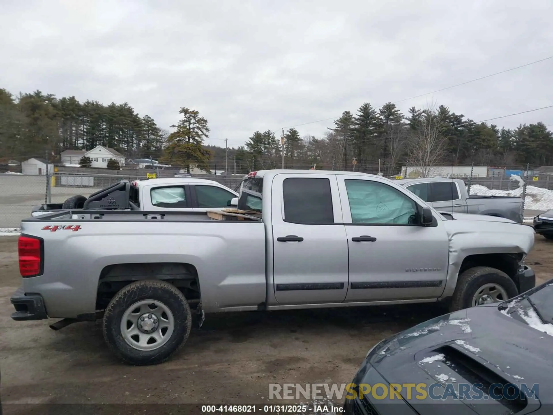 13 Photograph of a damaged car 2GCVKNEC1K1126472 CHEVROLET SILVERADO 1500 LD 2019
