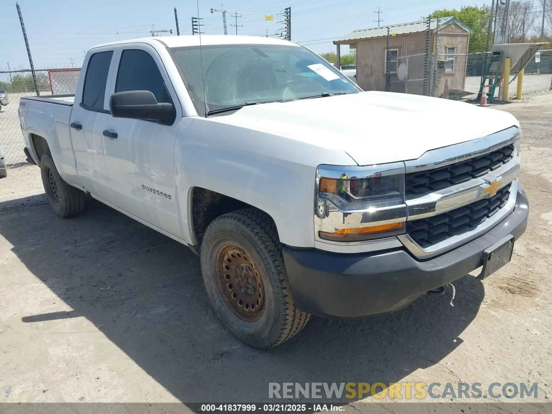 1 Photograph of a damaged car 2GCVKNEC1K1159844 CHEVROLET SILVERADO 1500 LD 2019