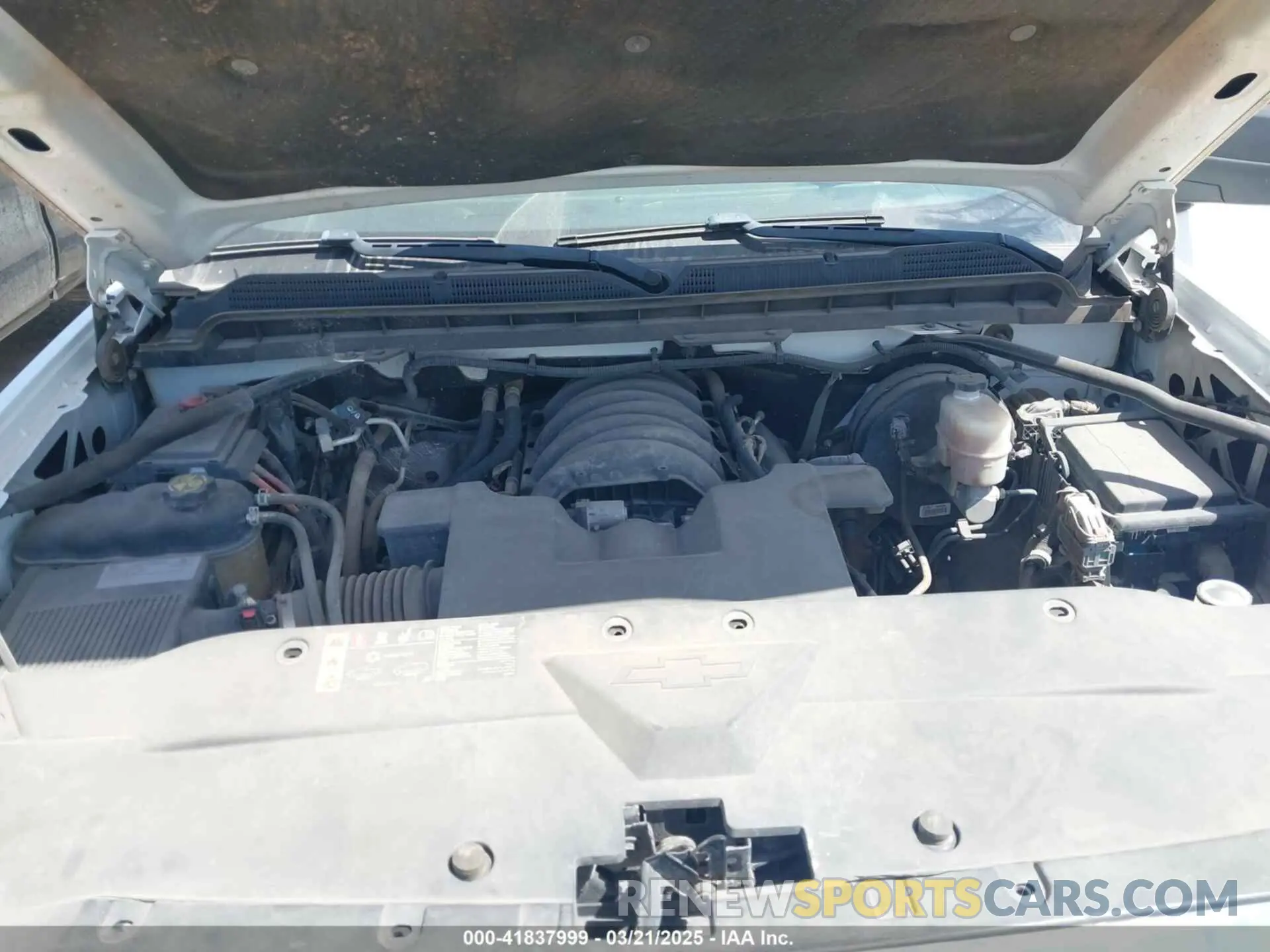 10 Photograph of a damaged car 2GCVKNEC1K1159844 CHEVROLET SILVERADO 1500 LD 2019