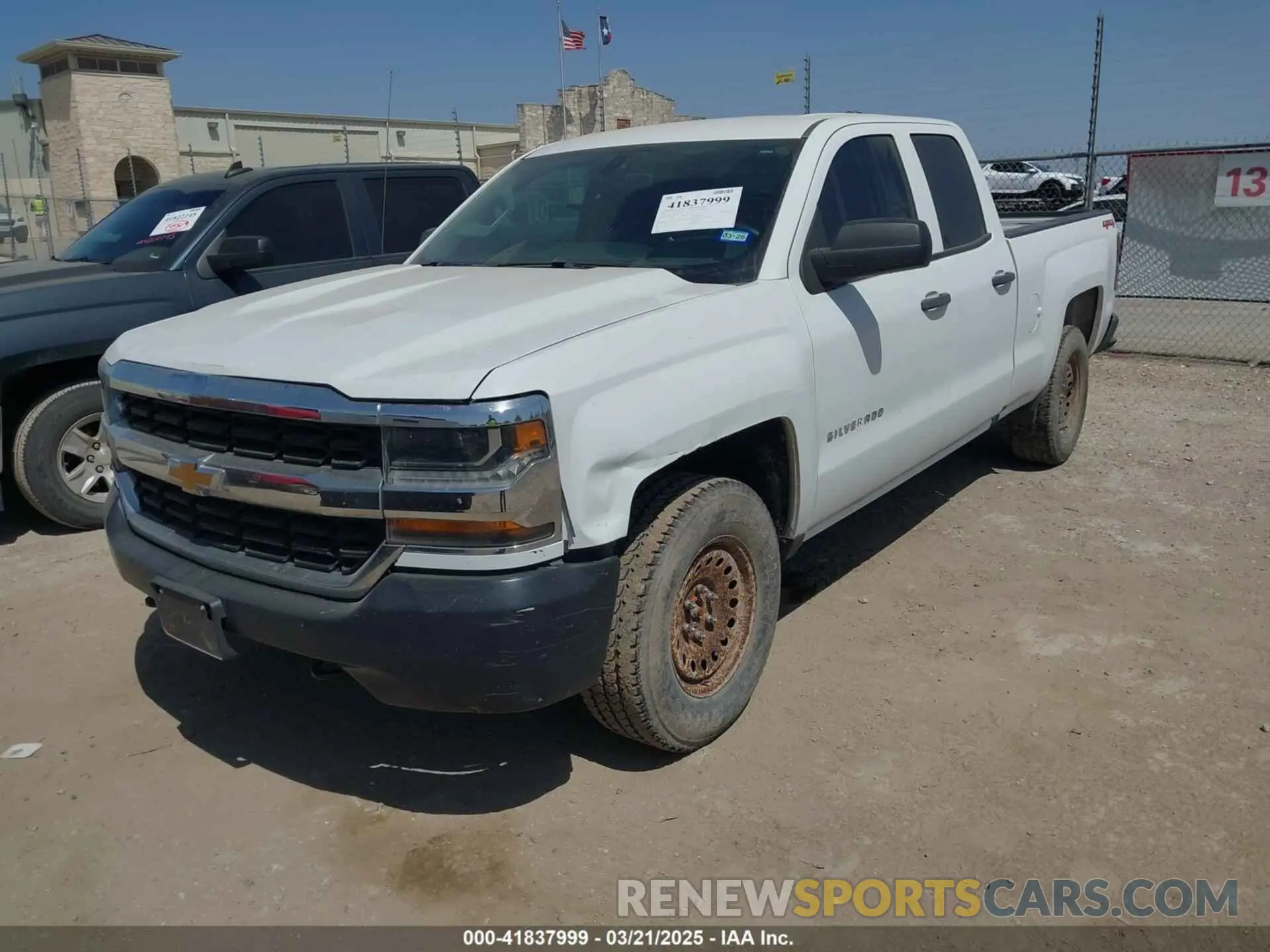 2 Photograph of a damaged car 2GCVKNEC1K1159844 CHEVROLET SILVERADO 1500 LD 2019