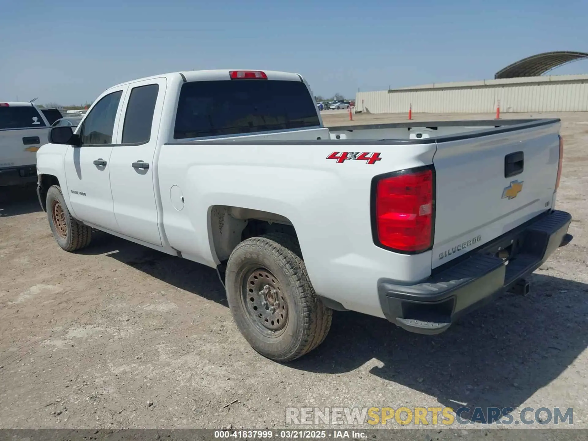 3 Photograph of a damaged car 2GCVKNEC1K1159844 CHEVROLET SILVERADO 1500 LD 2019