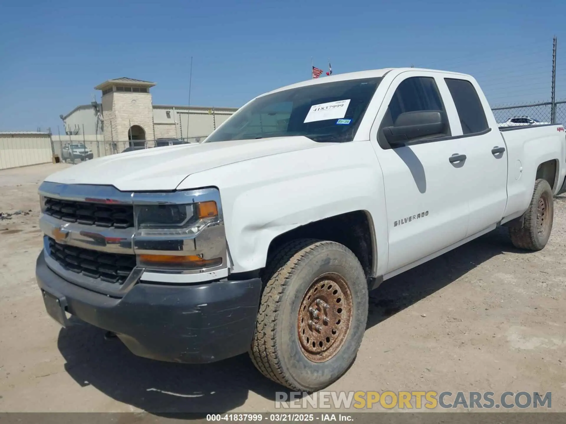 6 Photograph of a damaged car 2GCVKNEC1K1159844 CHEVROLET SILVERADO 1500 LD 2019