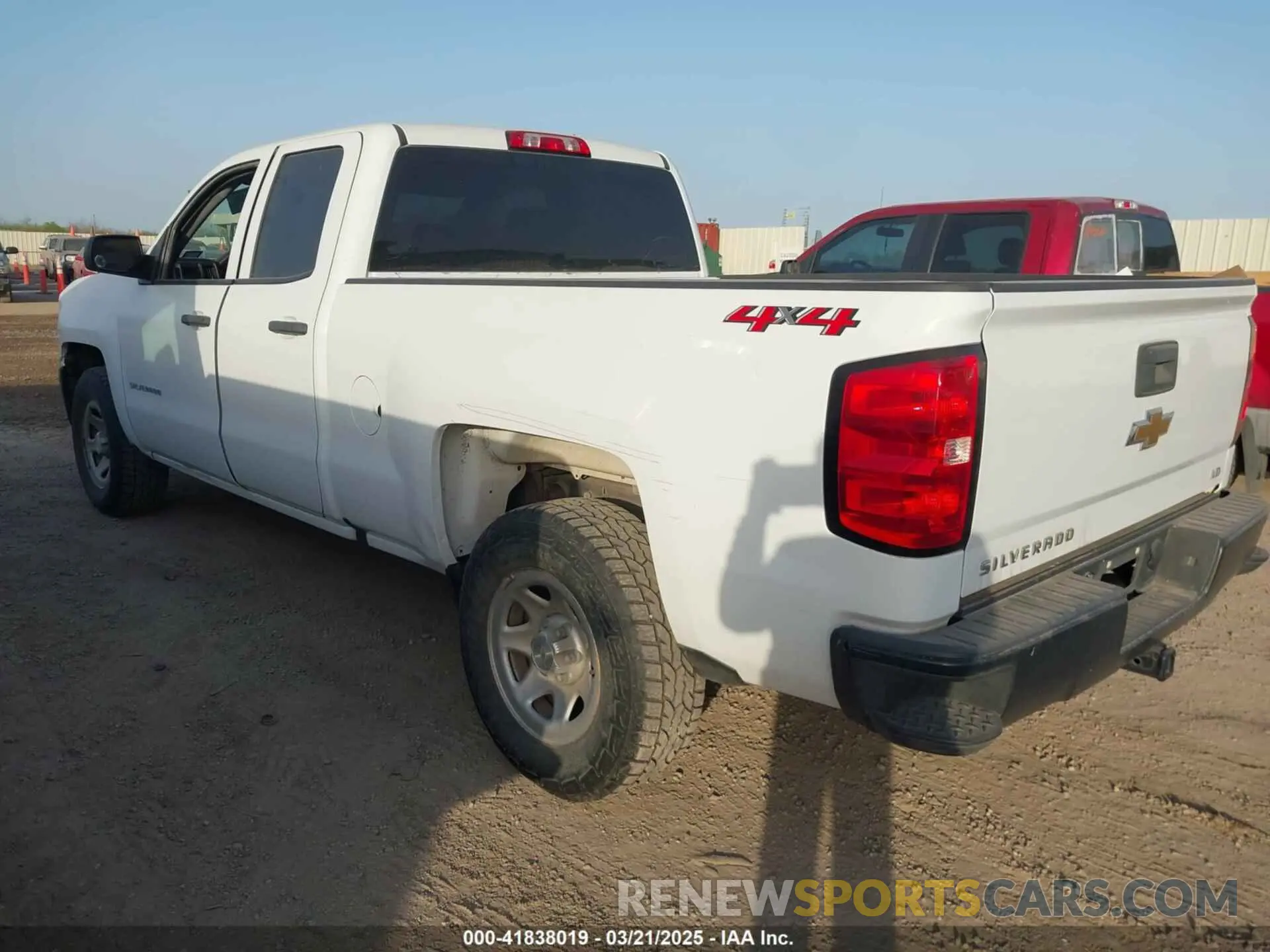 3 Photograph of a damaged car 2GCVKNEC1K1160587 CHEVROLET SILVERADO 1500 LD 2019