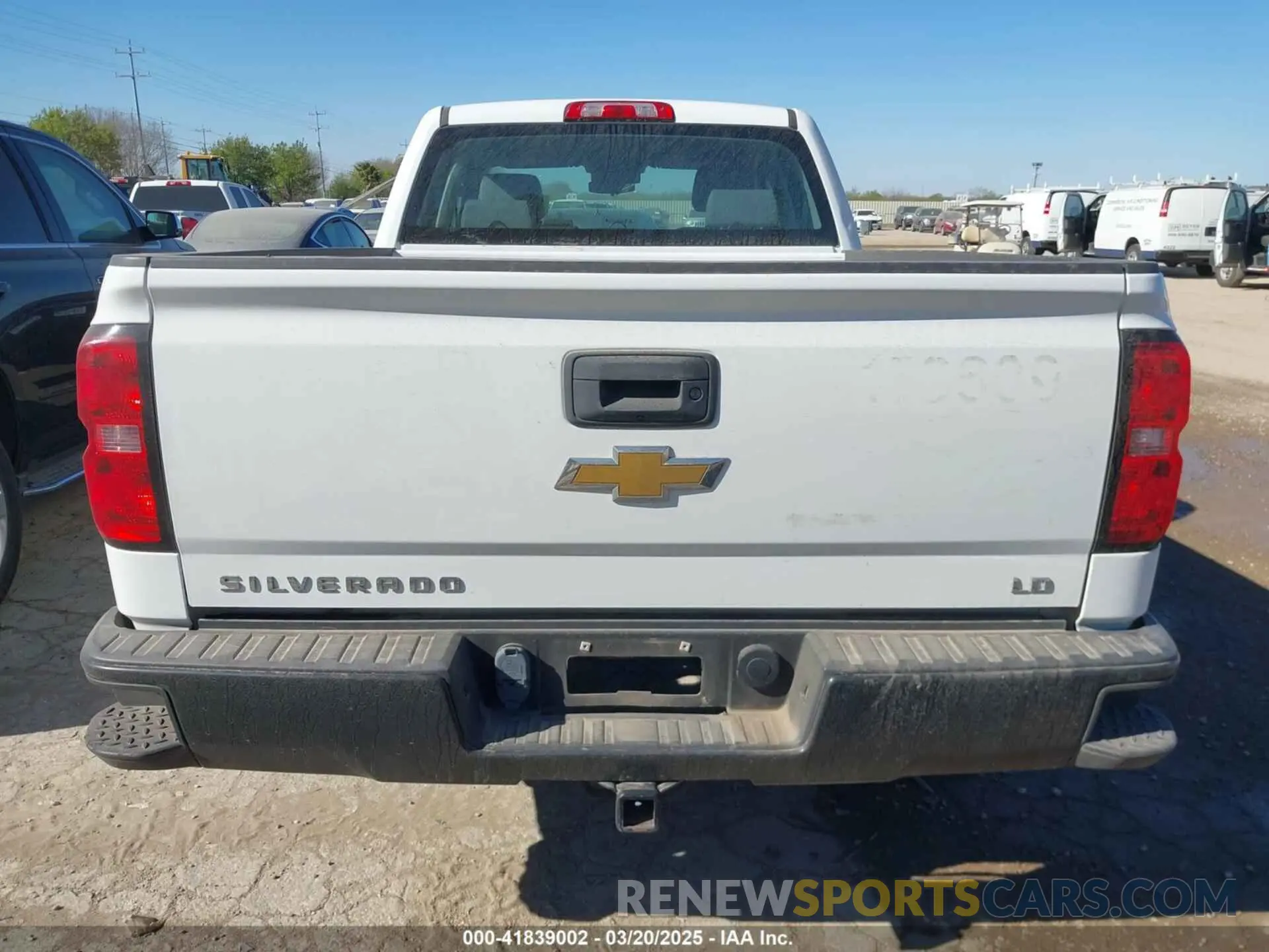 16 Photograph of a damaged car 2GCVKNEC2K1159609 CHEVROLET SILVERADO 1500 LD 2019