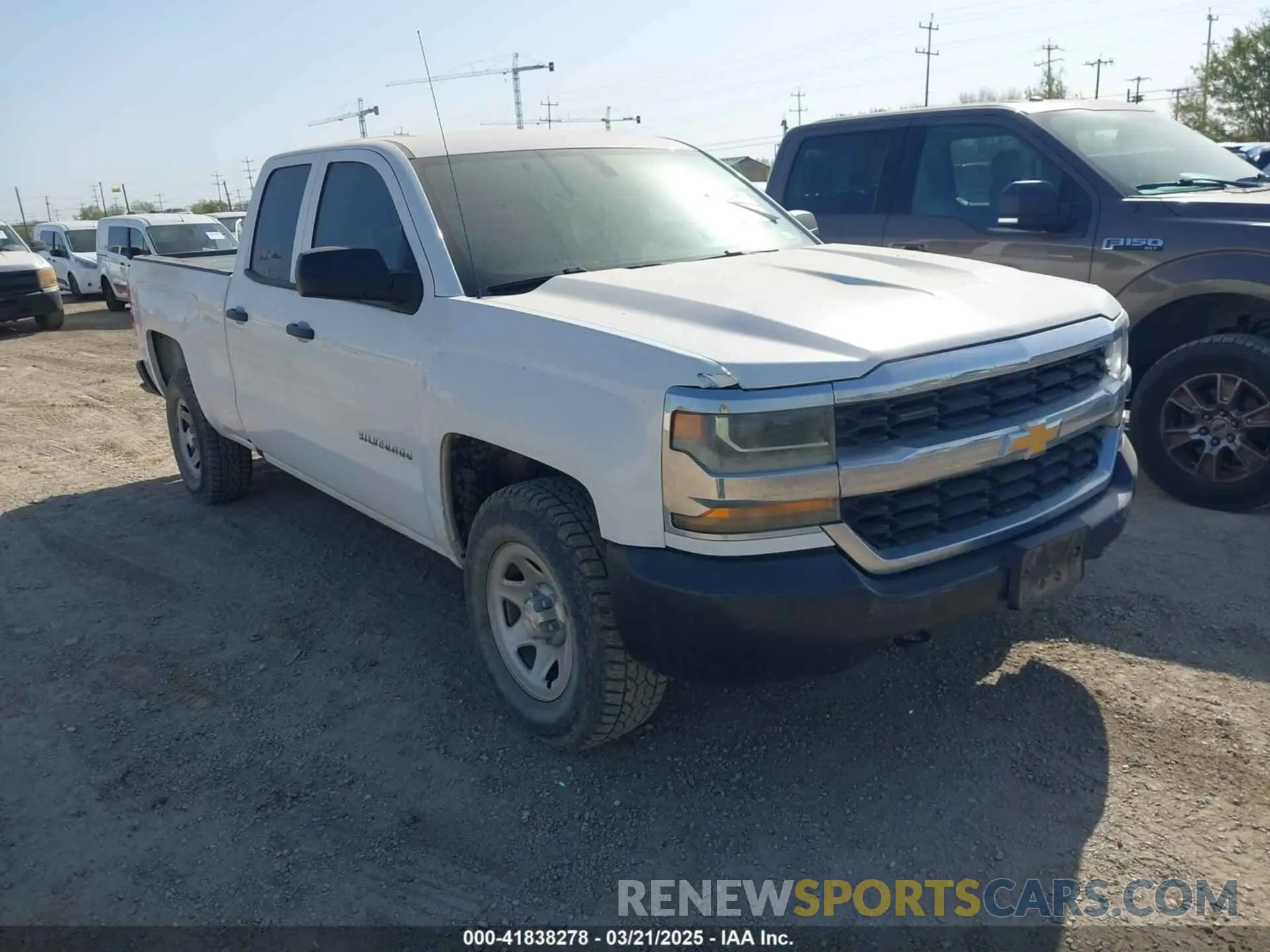 1 Photograph of a damaged car 2GCVKNEC3K1160171 CHEVROLET SILVERADO 1500 LD 2019