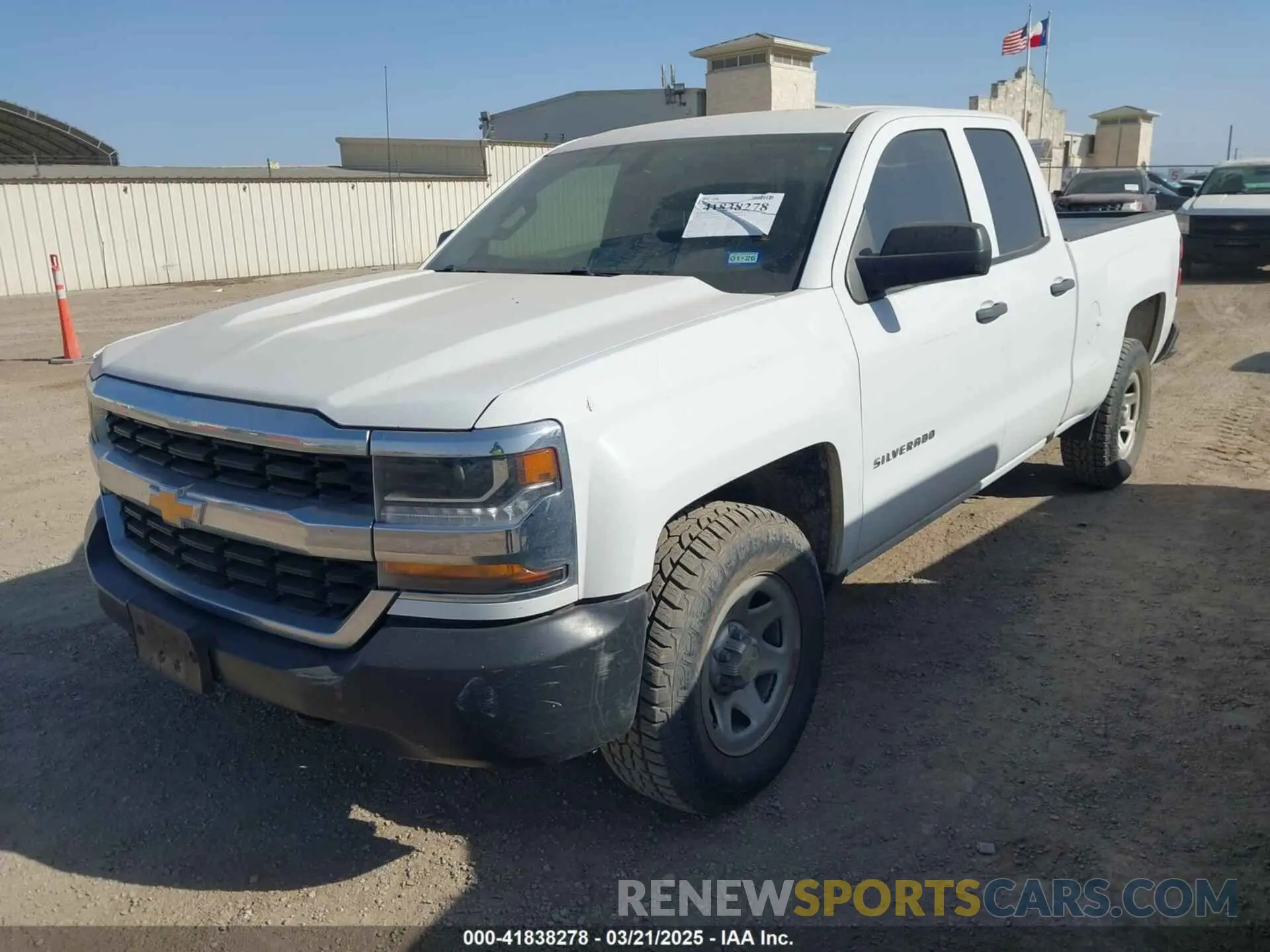 2 Photograph of a damaged car 2GCVKNEC3K1160171 CHEVROLET SILVERADO 1500 LD 2019