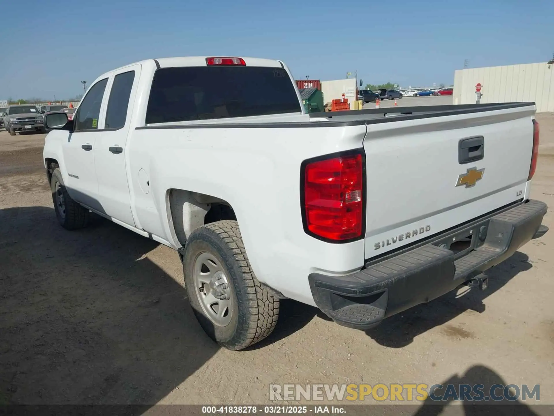 3 Photograph of a damaged car 2GCVKNEC3K1160171 CHEVROLET SILVERADO 1500 LD 2019