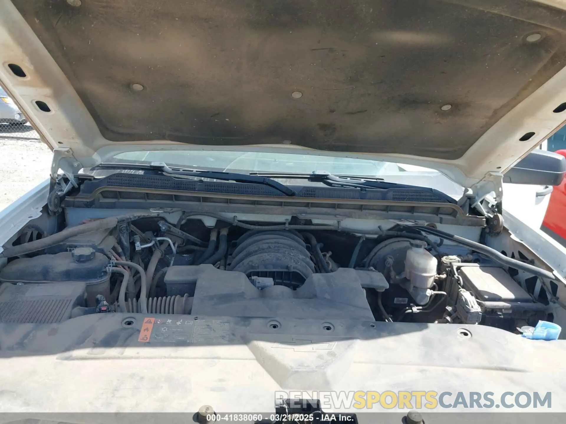 10 Photograph of a damaged car 2GCVKNEC3K1163409 CHEVROLET SILVERADO 1500 LD 2019